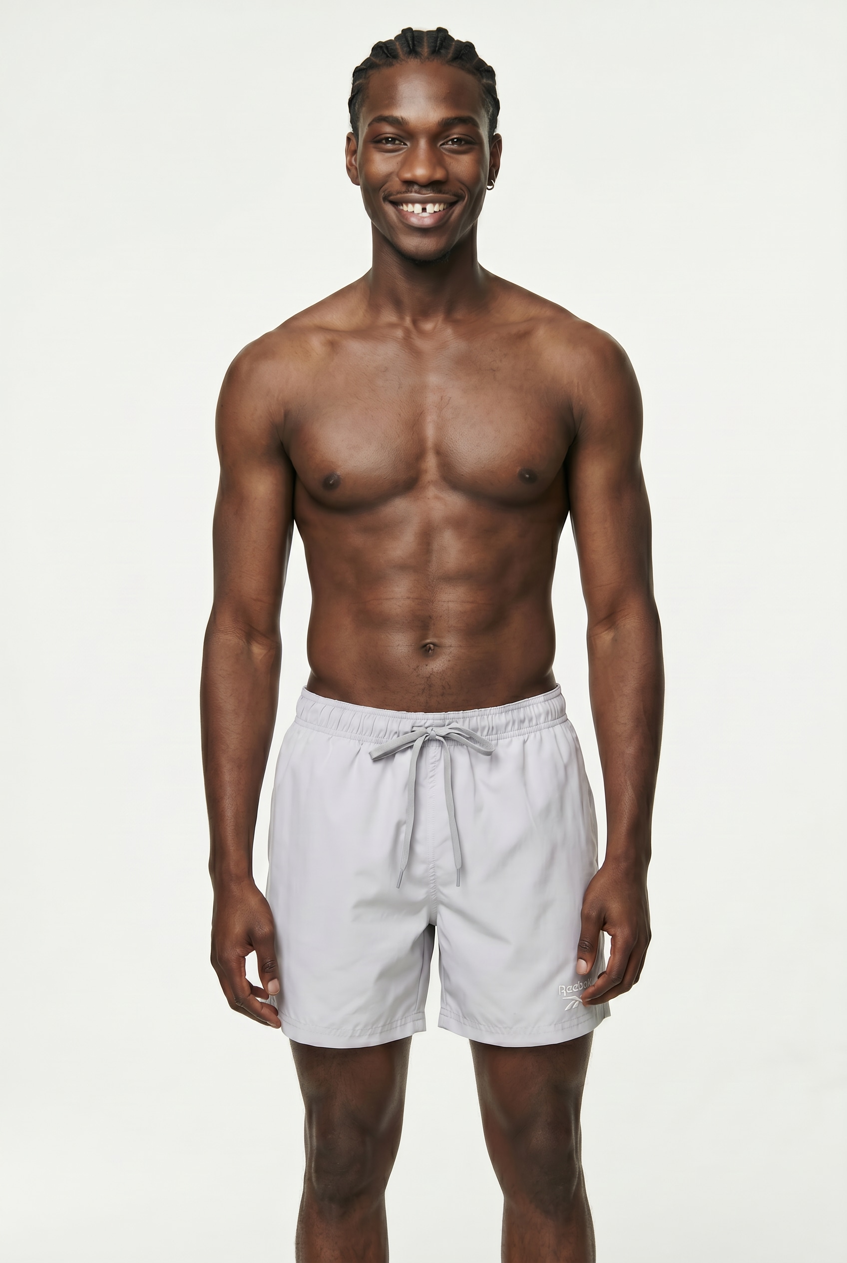 Reebok Badeshorts ""Yale"" mit Kordelzug und elastischem Bund, mit Logo, basic