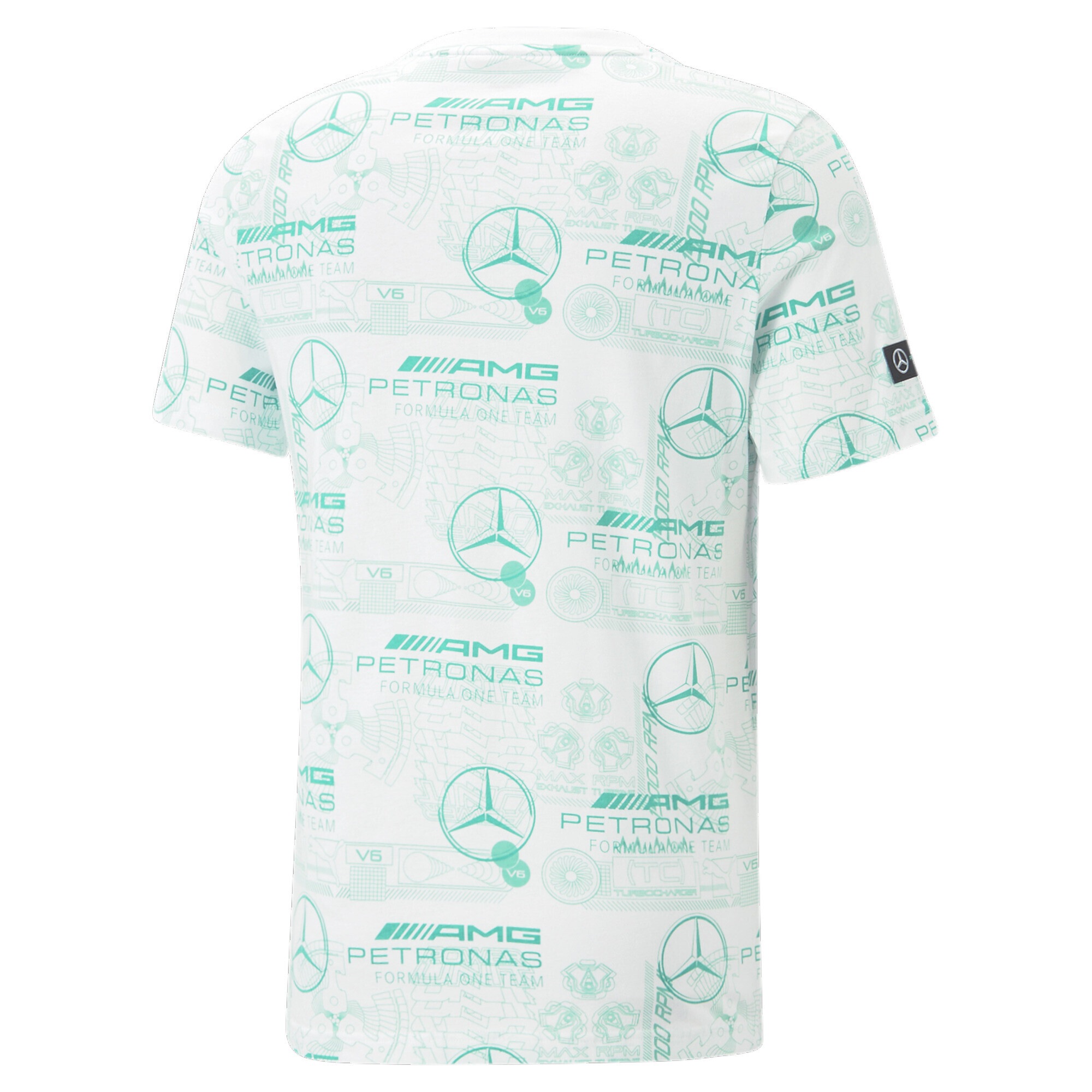 PUMA T-Shirt »Mercedes-AMG Petronas Motorsport Printed T-Shirt Herren«