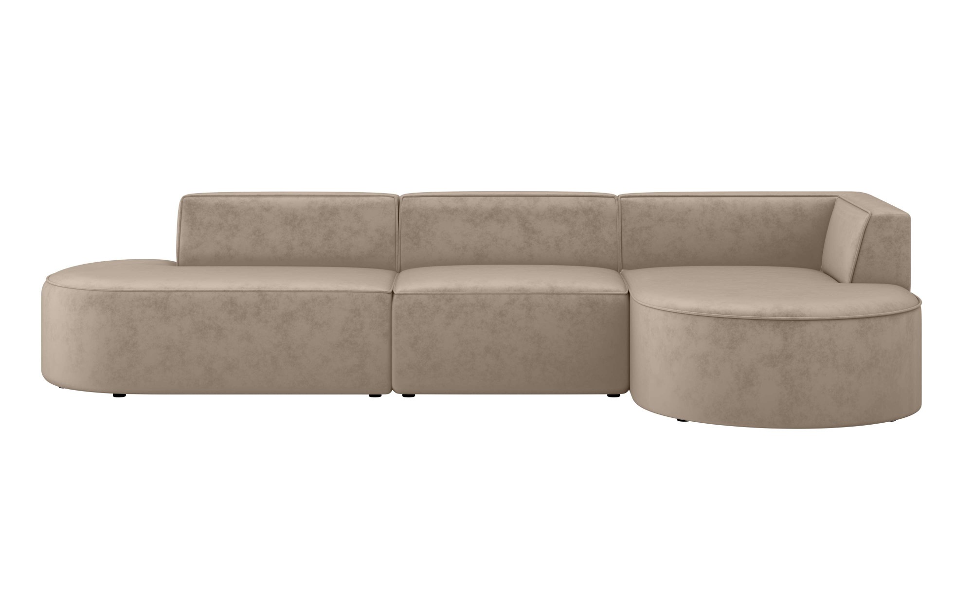 OTTO home Ecksofa "EIVIND Designer Sofa mit Ottomane rechts/links, B/T/H: 3 günstig online kaufen