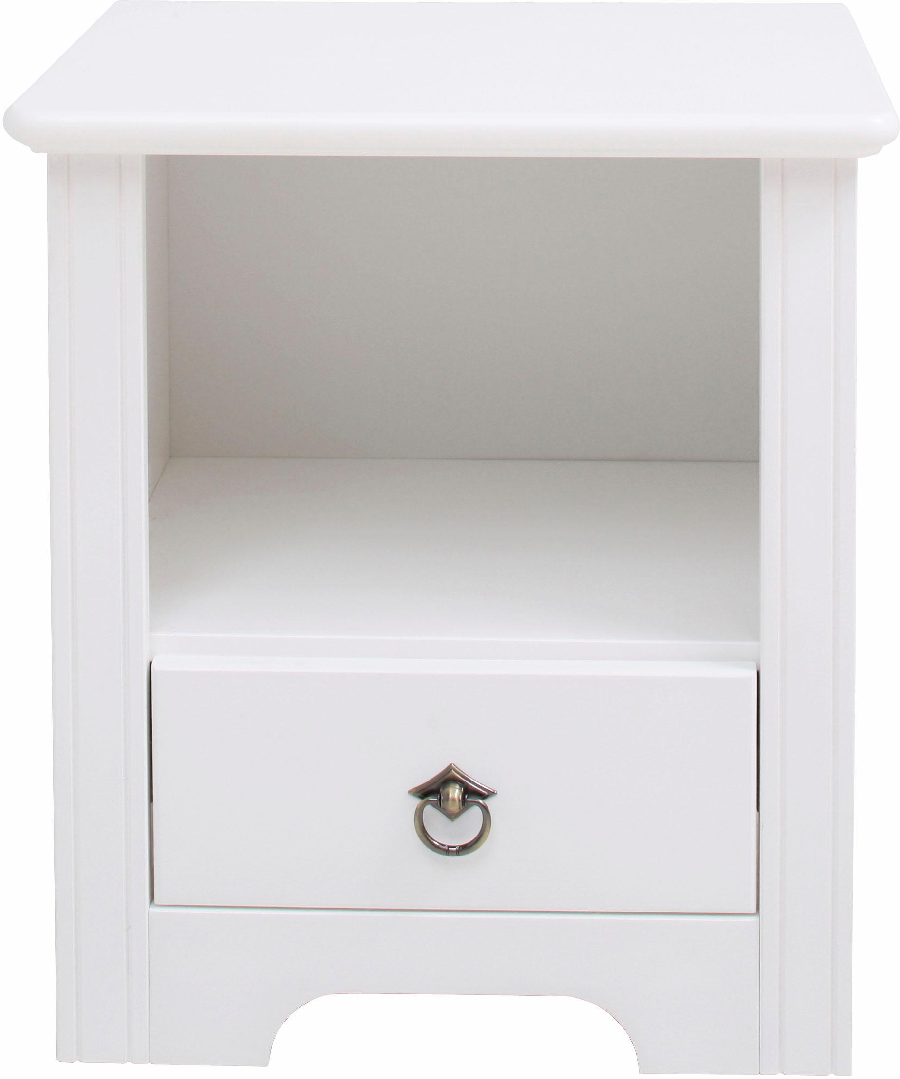 OTTO home Nachtkonsole "Hugo" Nachttisch mit 1 Schublade, aus massiver Kief günstig online kaufen