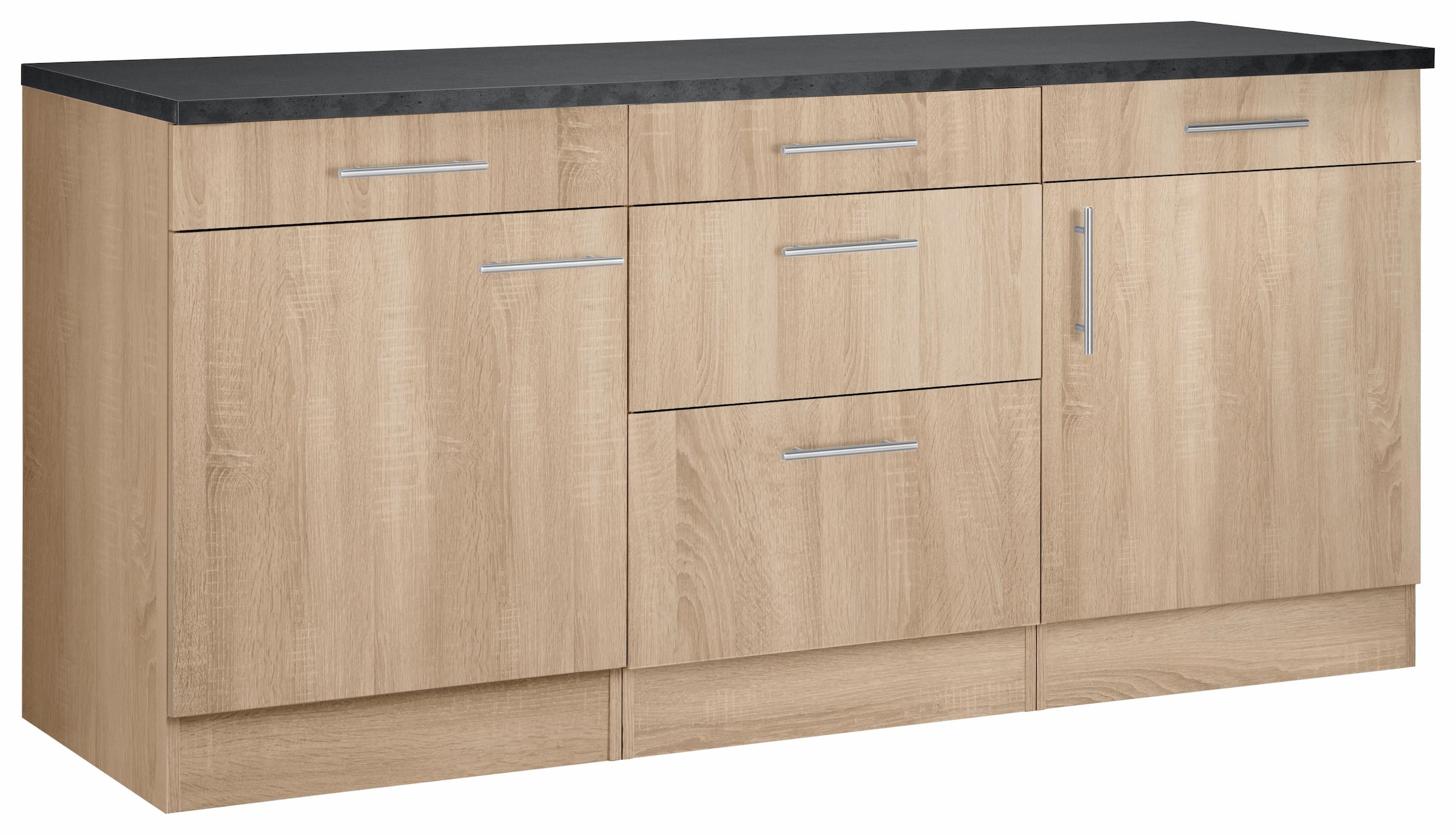 OPTIFIT Unterschrank "Mini", Breite 180 cm mit Metallgriffen