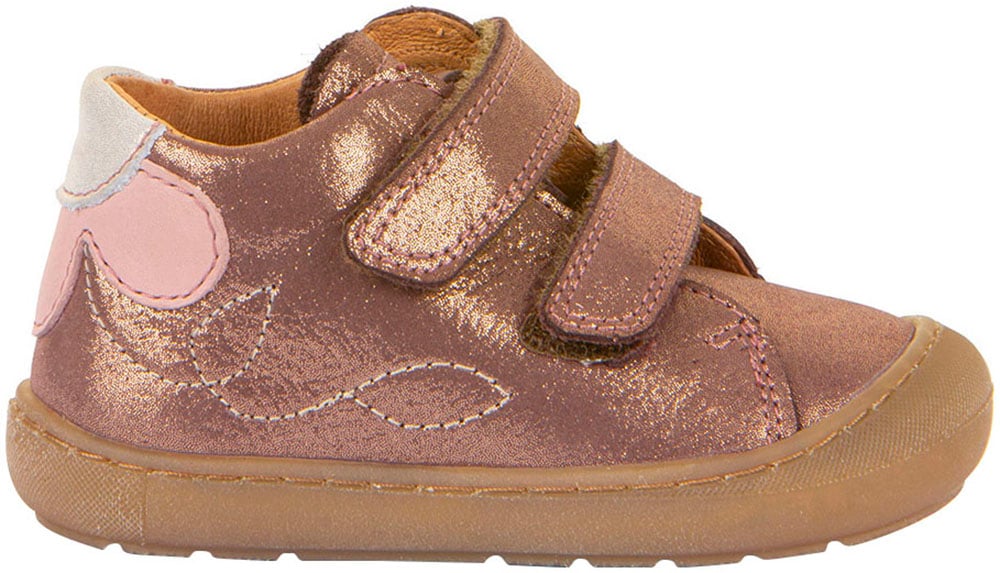 froddo® Klettschuh »OLLI S FLOWER«, Sneaker, Babyschuh, Barfußschuh mit Stickerei