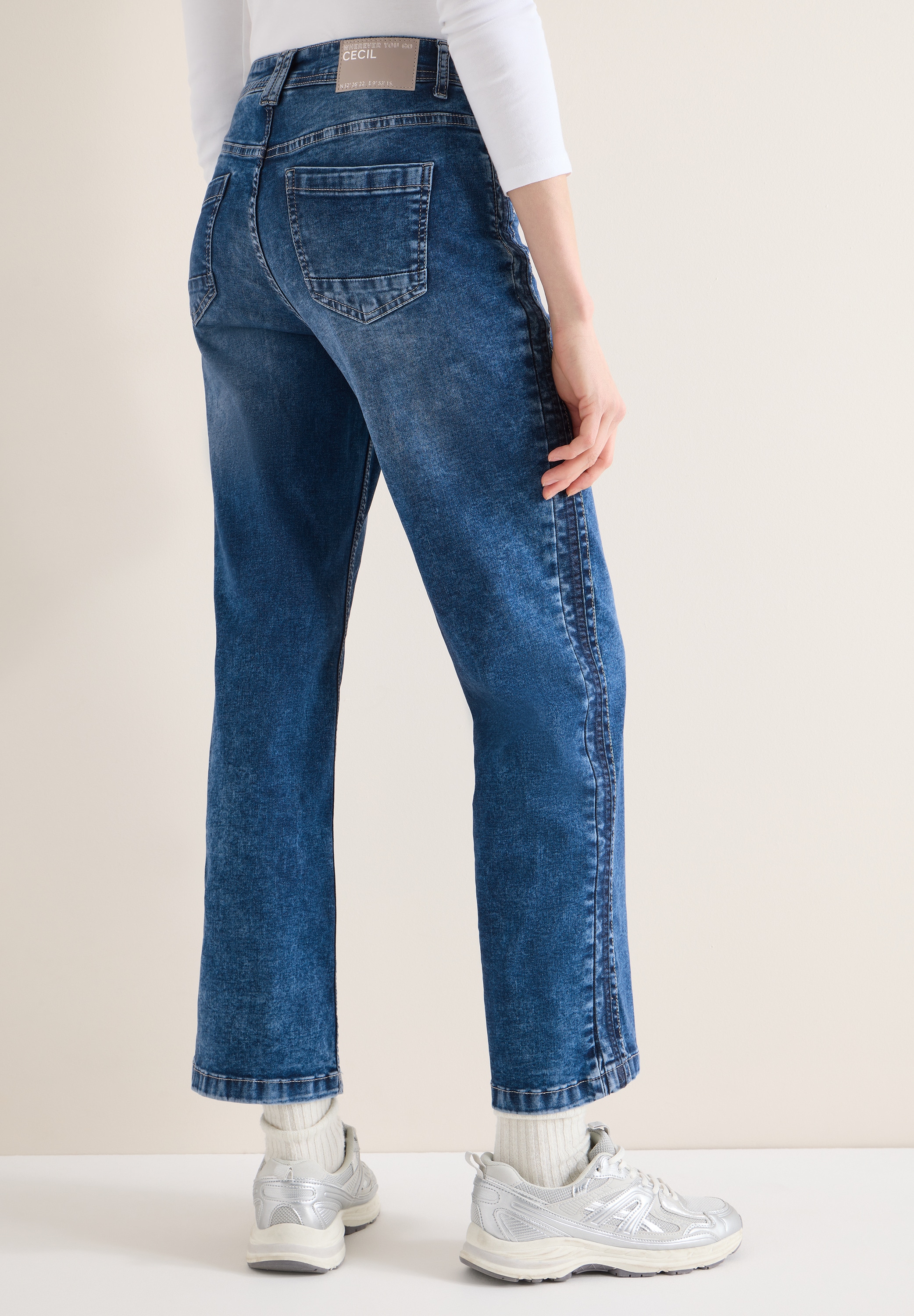 Cecil Loose-fit-Jeans High Waist
