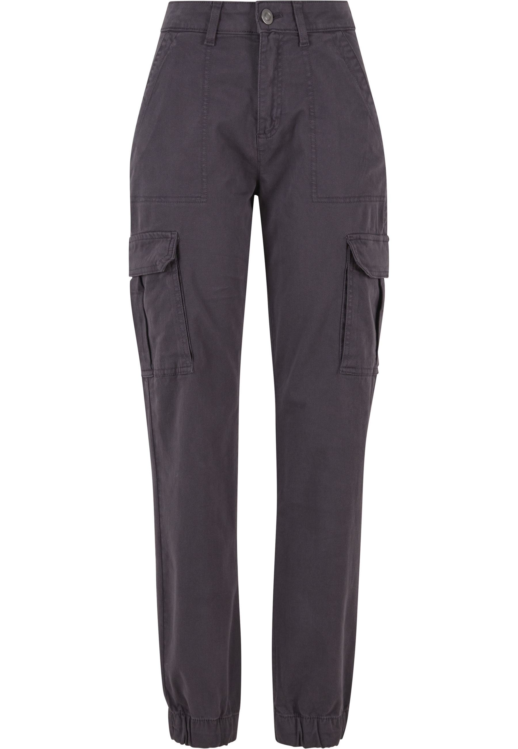 URBAN CLASSICS Stoffhose "Urban Classics Damen Ladies Cotton Twill Utility günstig online kaufen