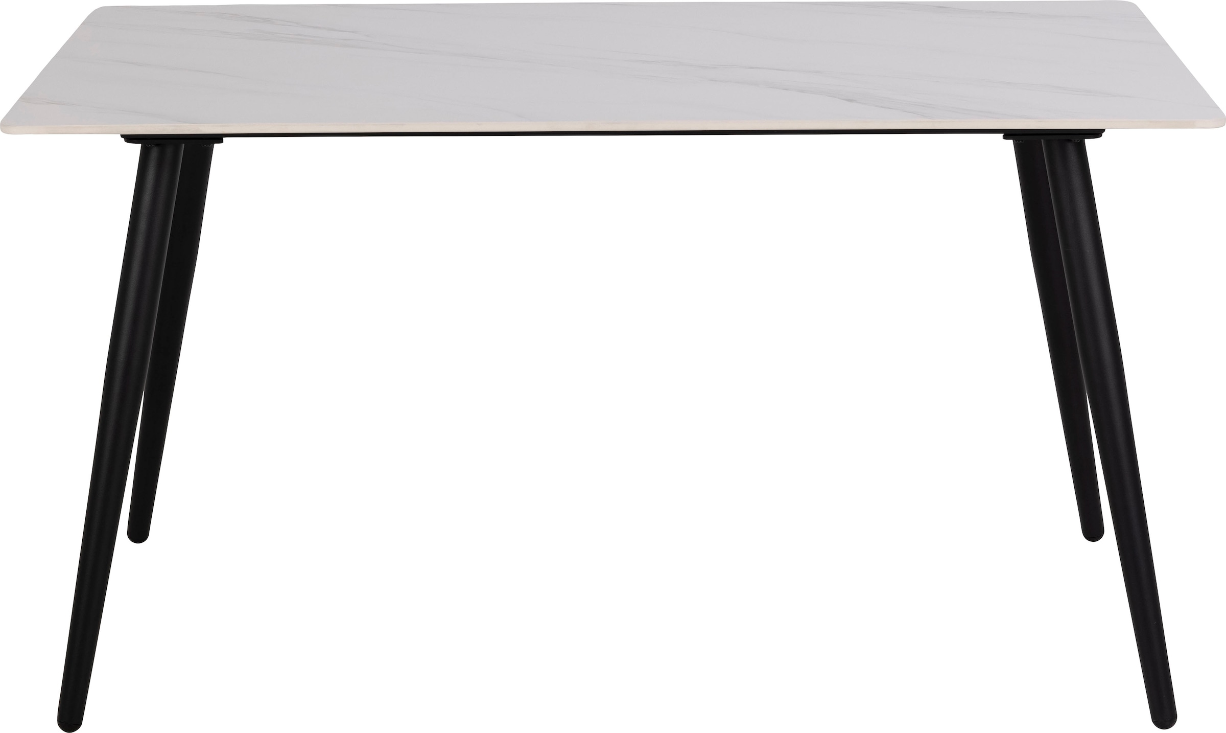 ACTONA GROUP "Wilhelm" rechteckig mit Keramiktischplatte und schwarzen Meta günstig online kaufen