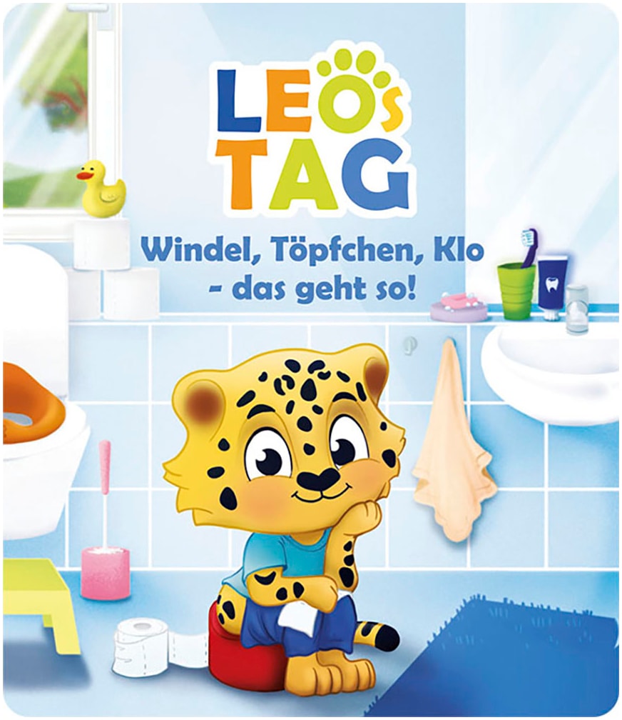 tonies Hörspielfigur »Leos Tag - Windel, Töpfchen, Klo - das geht so!«