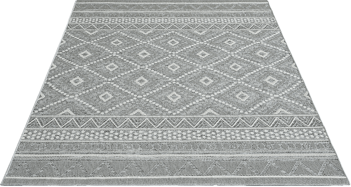 the carpet Teppich »Calgary«, rechteckig, 1 mm Höhe, moderner robuster In und Outdoor Teppich