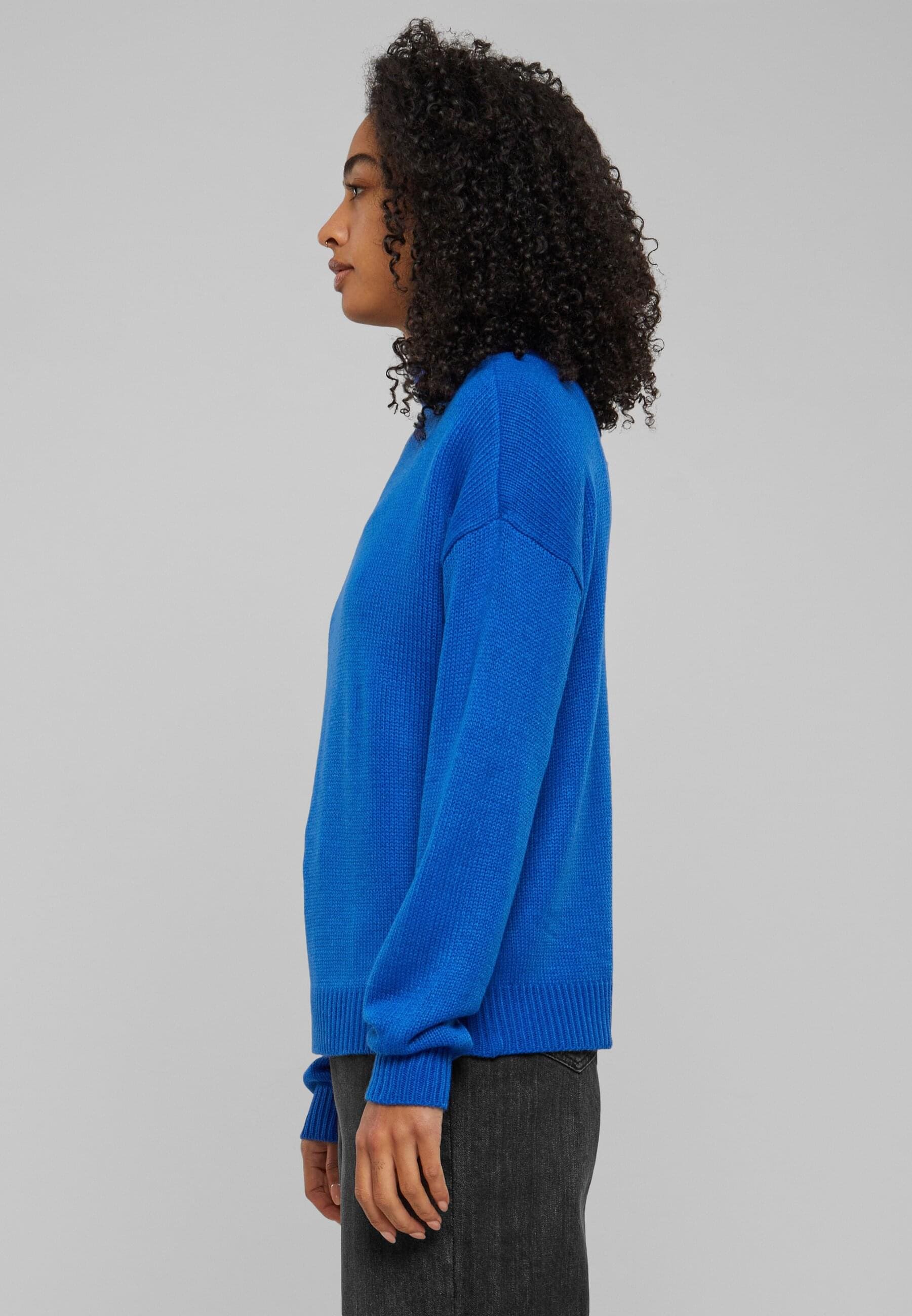 URBAN CLASSICS Rundhalspullover »Urban Classics Damen Ladies Oversize Turtleneck Sweater«, (1 tlg.)