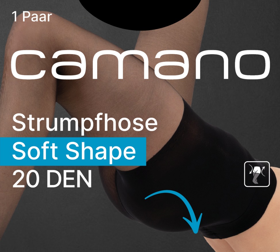 Camano Feinstrumpfhose »fine functional«, (2er Pack), mit nahtloser Verarbeitung