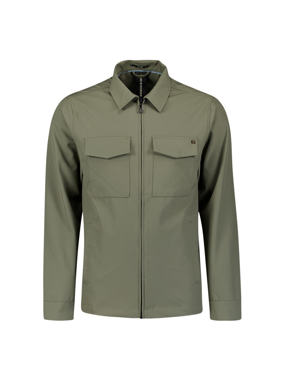 NO EXCESS Langarmhemd »No Excess Sedoc overshirt«