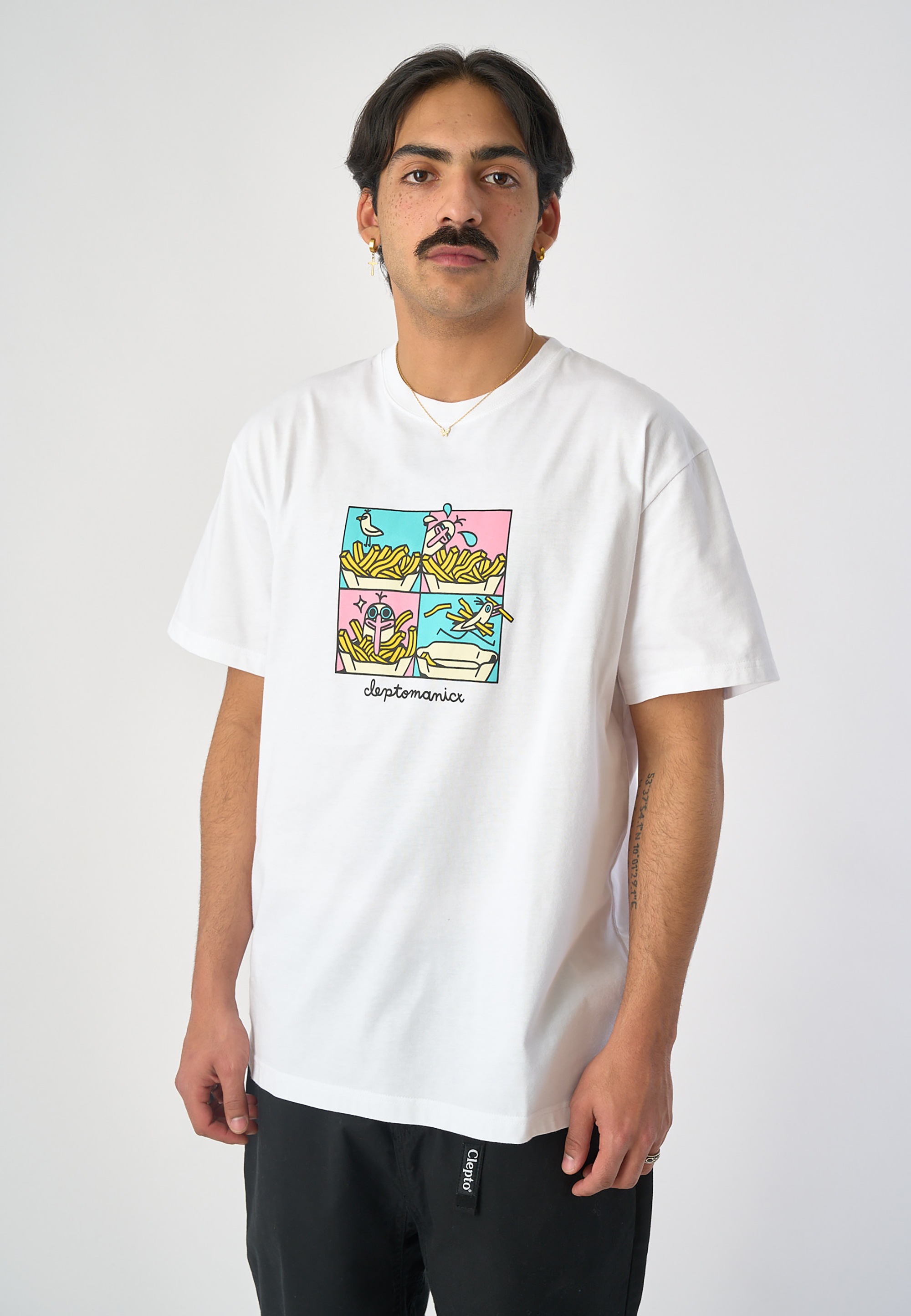 Cleptomanicx T-Shirt »Stealy Gull«, mit coolem Frontprint