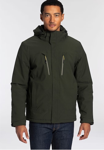 Outdoorjacke, mit Kapuze