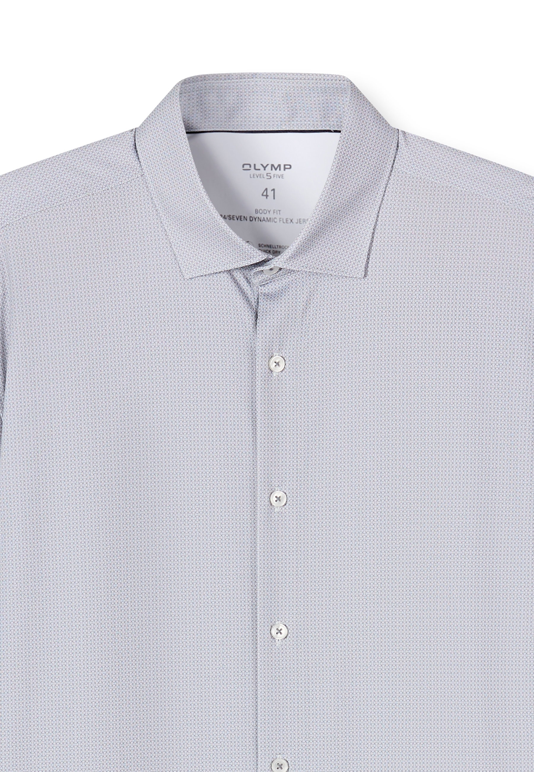 OLYMP Businesshemd »OLYMP Level Five 24/Seven, body fit, Modern Kent«