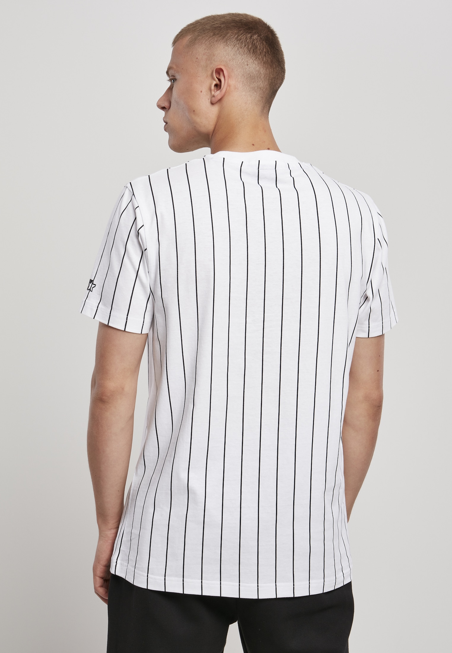 T-Shirt Starter bestellen Label Starter Black Pinstripe »Herren BAUR ▷ | Jersey«, tlg.) (1