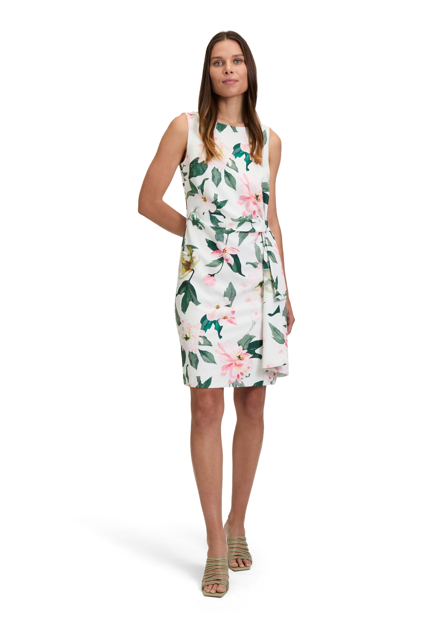 Vera Mont Cocktailkleid »Vera Mont Cocktailkleid mit Blumenprint«, Falten