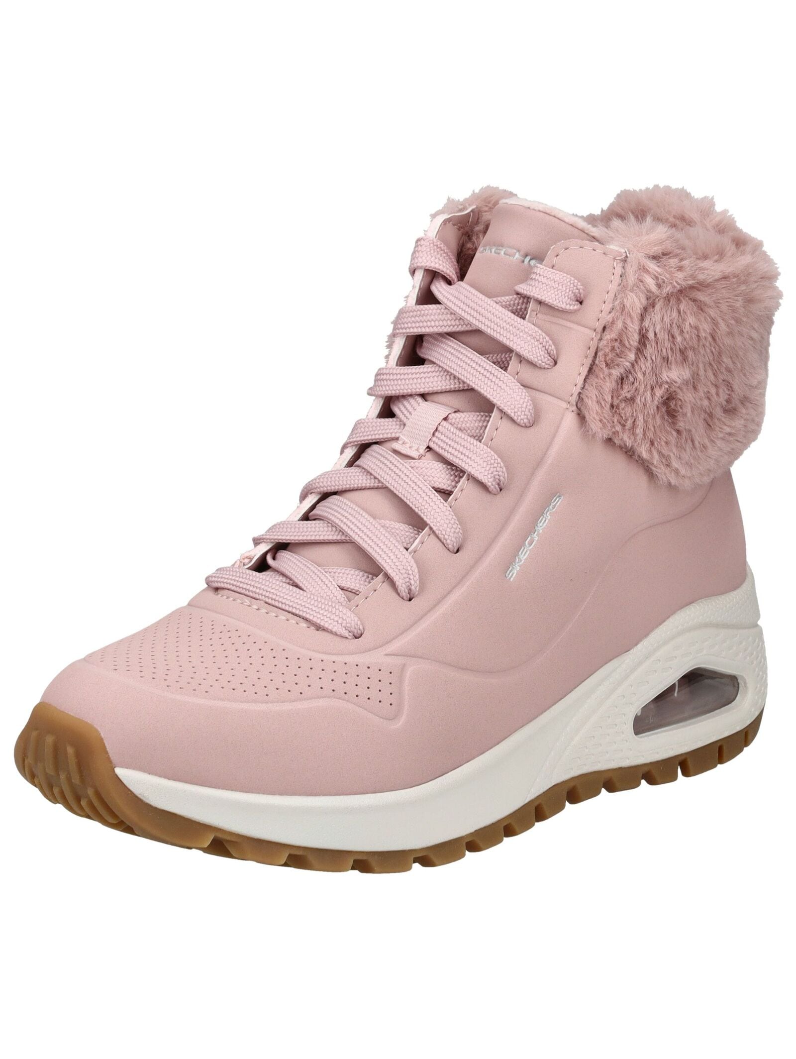 Skechers Schnürstiefelette "Skechers Sneaker Lederimitat/Textil" günstig online kaufen