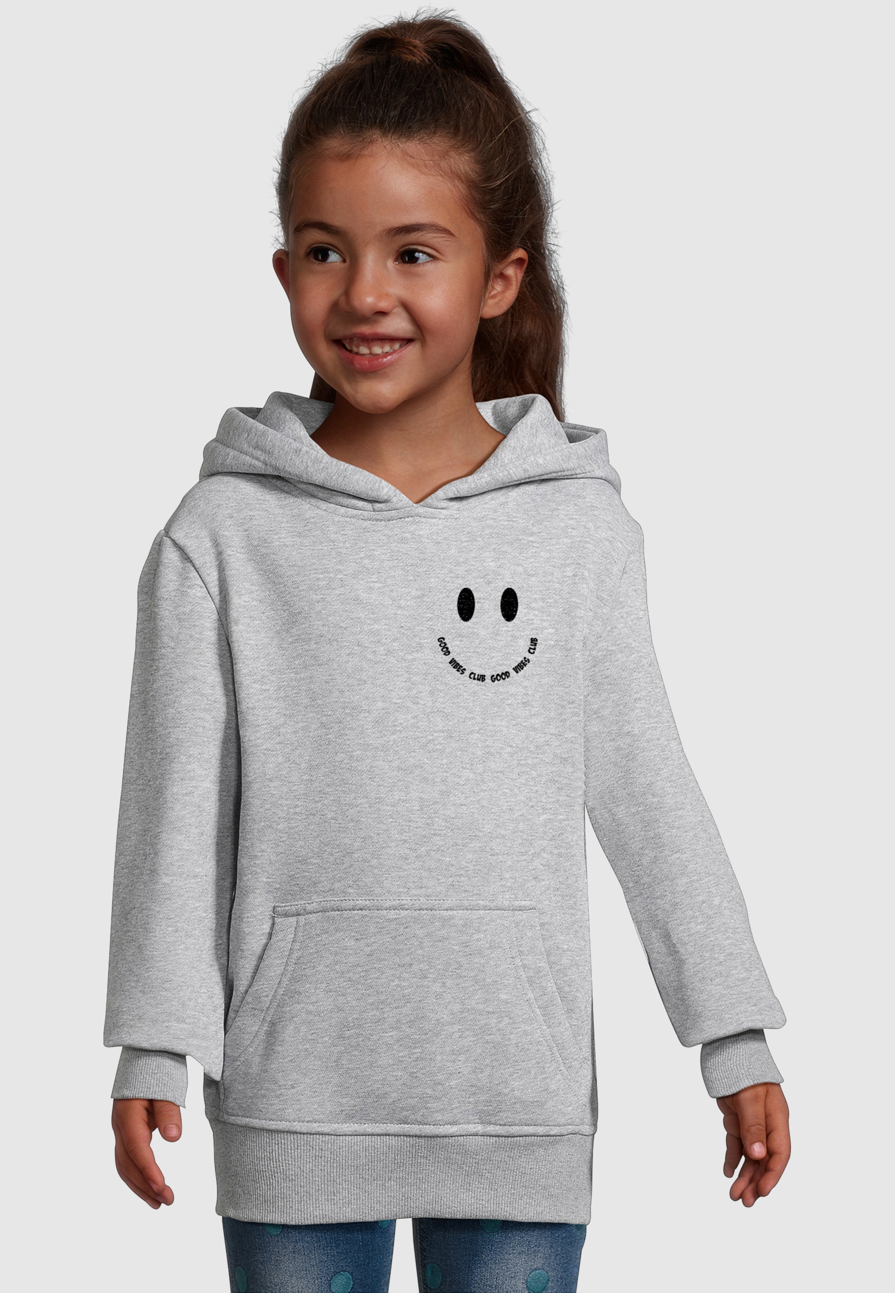 Merchcode Kapuzensweatshirt »Merchcode Kids Good Vibes Club - Basic Hoody«, 1 Stk.
