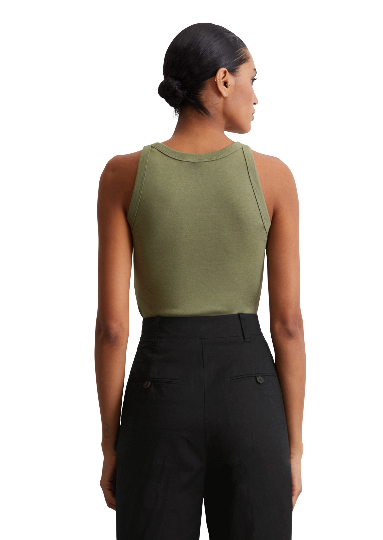 Thumbnail - Marc OPolo T-Shirt "aus Organic-Cotton-Rib-Jersey"