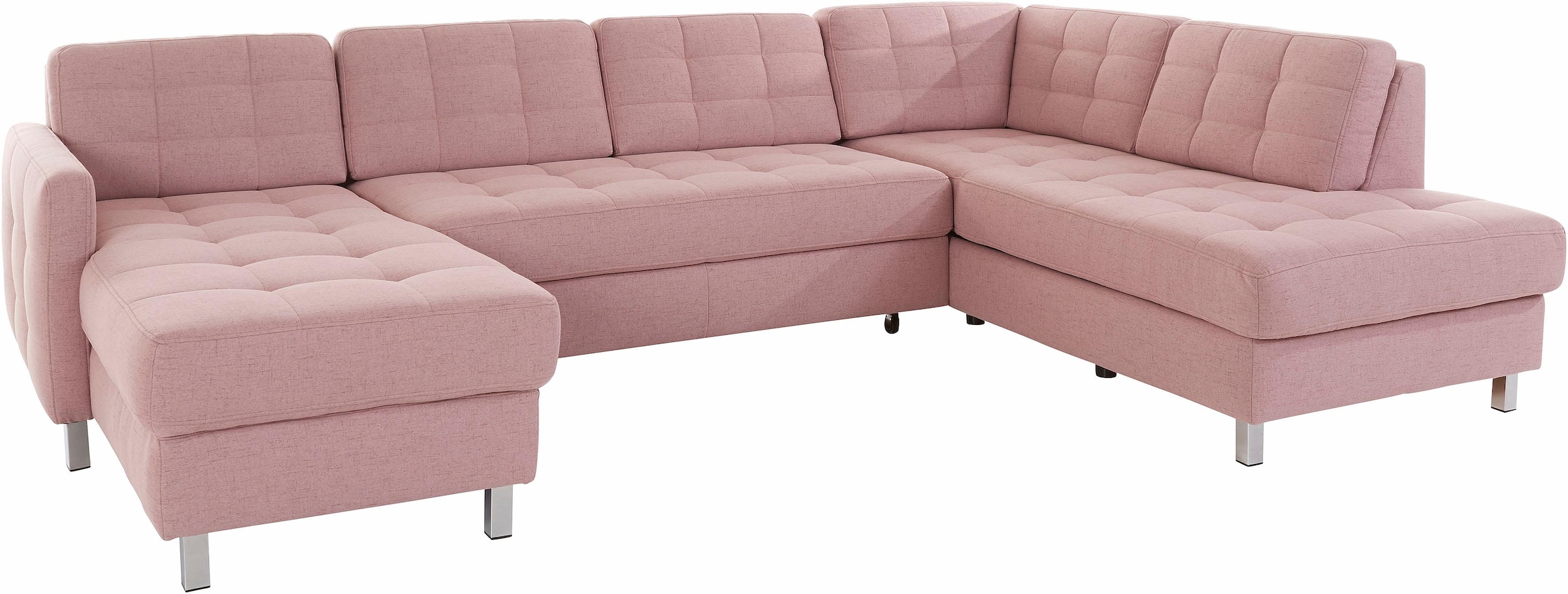 sit&more Wohnlandschaft »Picasso U-Form«, wahlweise mit Bettfunktion und Bettkasten