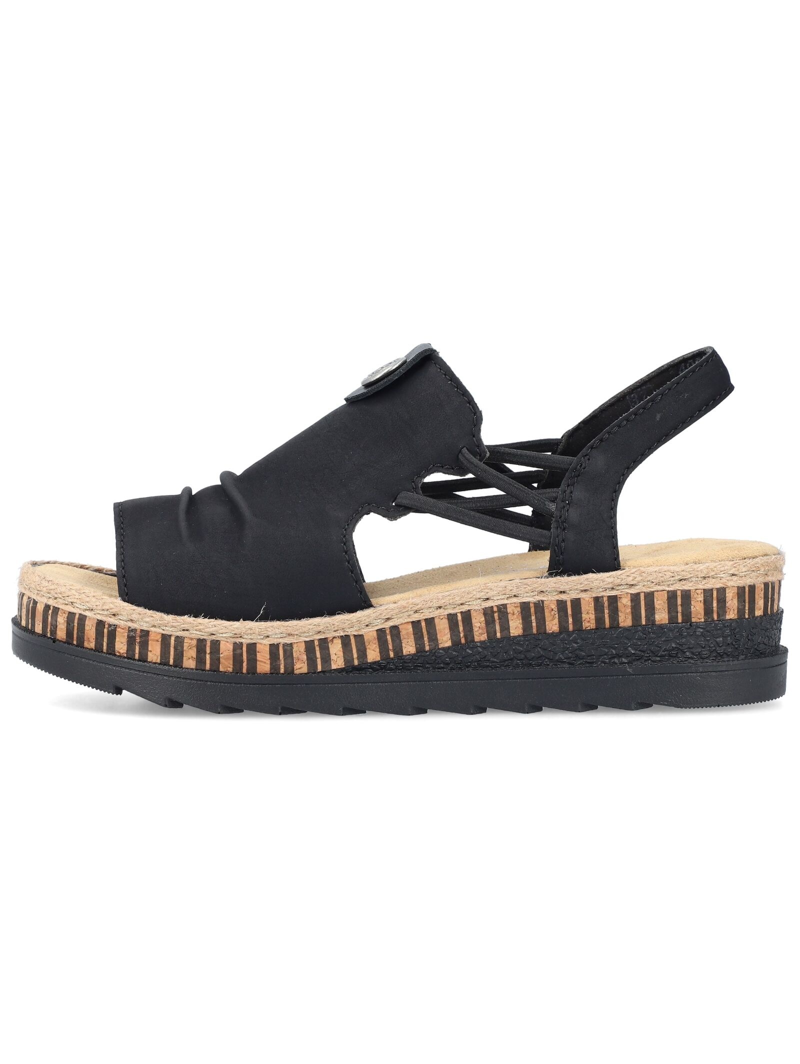 Rieker Keilsandalette »Rieker Sandalen Lederimitat«