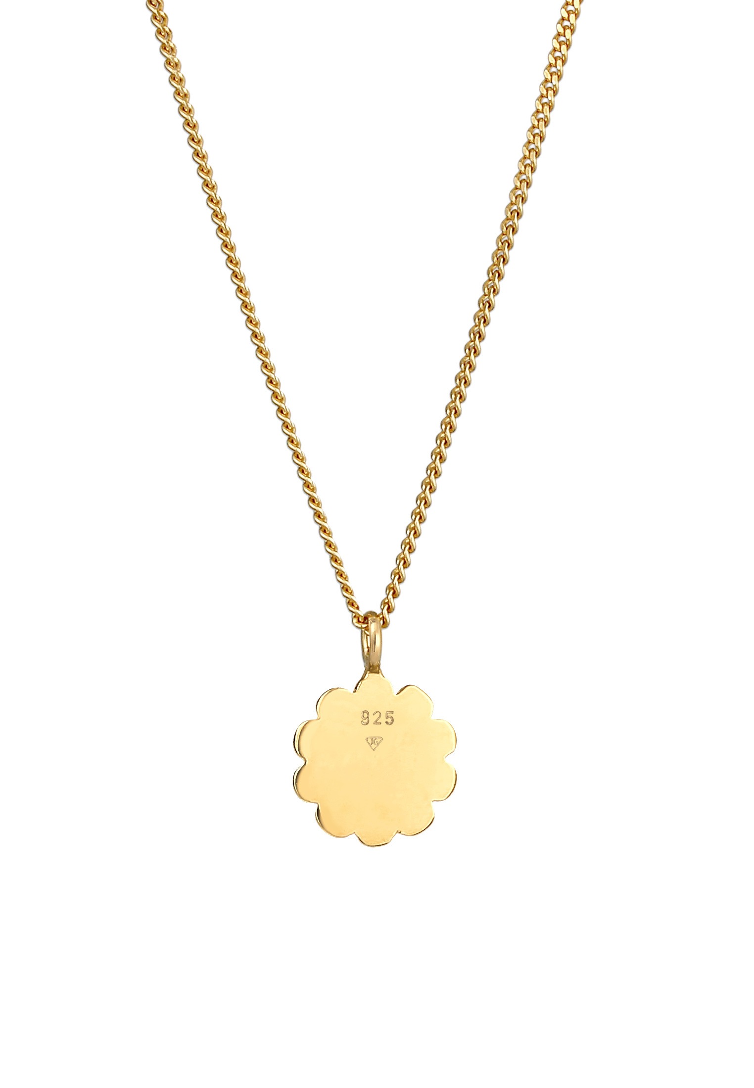 Elli Kette mit Anhänger »Blume Flower Floral 925 Silber«