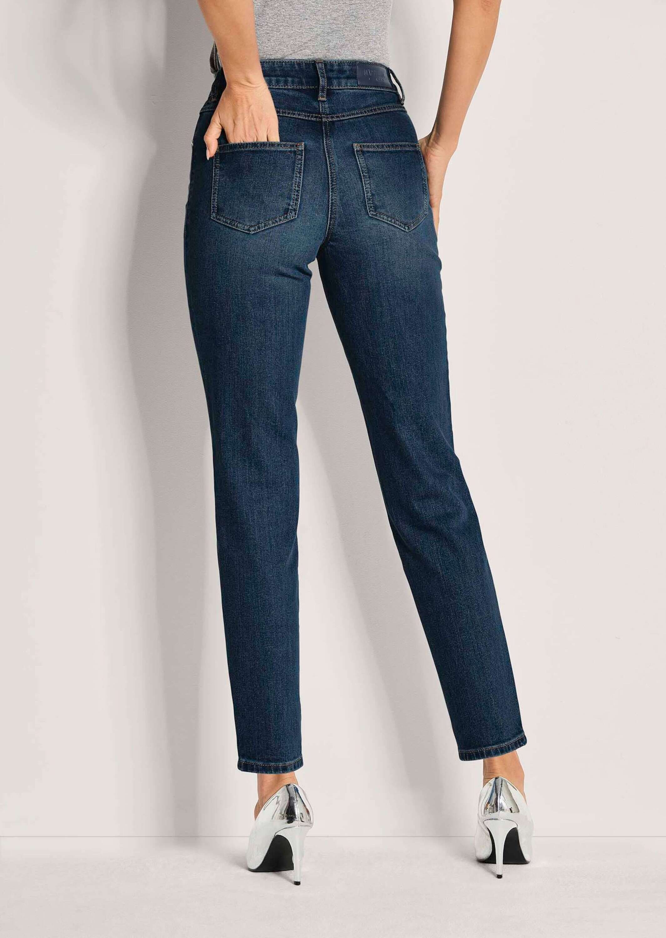 MADELEINE Regular-fit-Jeans »Jeans Lange Slim Fit Stretch-Jeans«