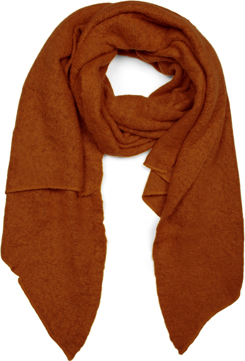 styleBREAKER XXL-Schal "Asymmetrischer unifarbener Web Schal" 1 Stk.