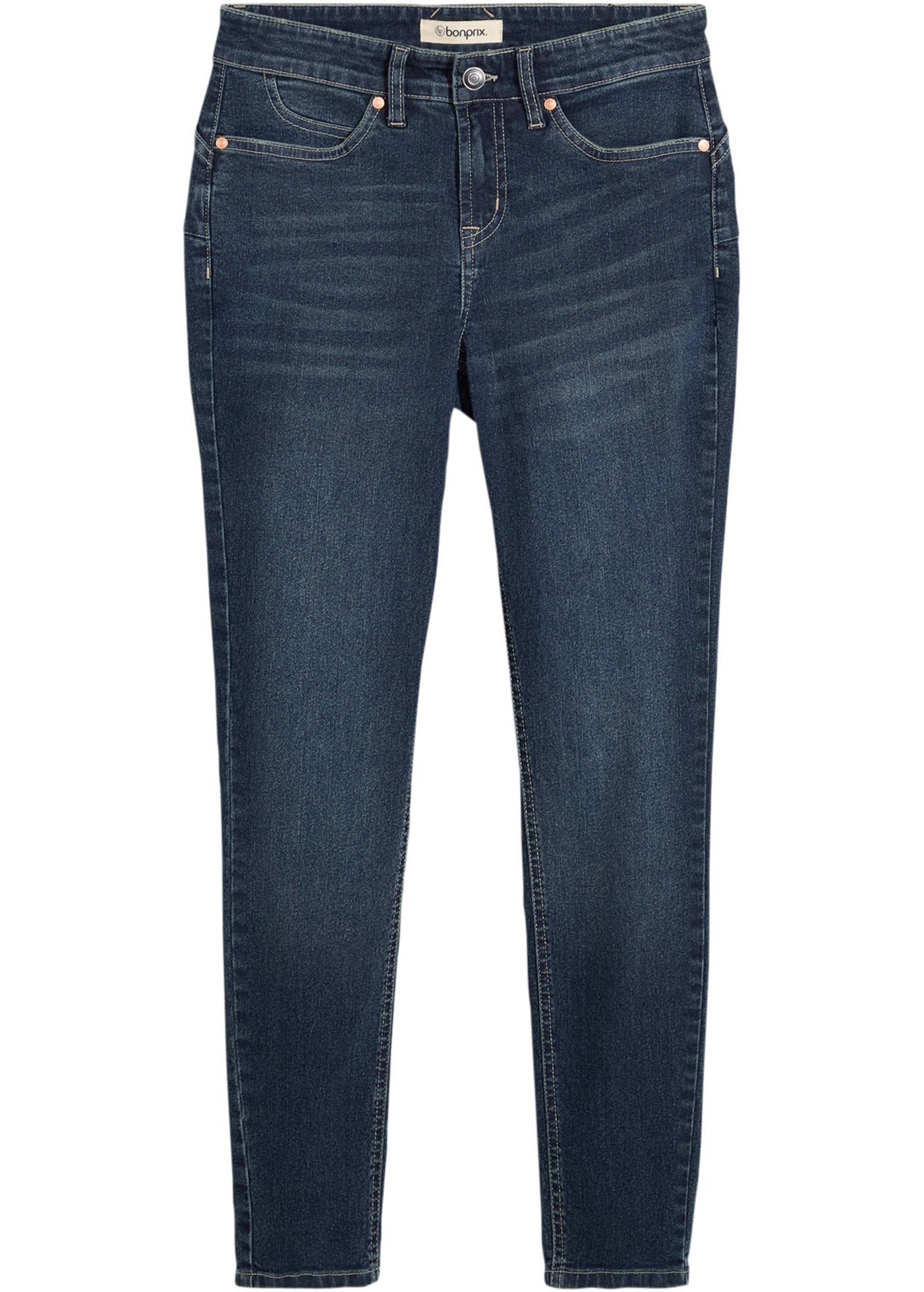 bonprix Skinny-fit-Jeans 1 tlg. mit Stretch-Anteil, bequemer Sitz, hoher Baumwollanteil