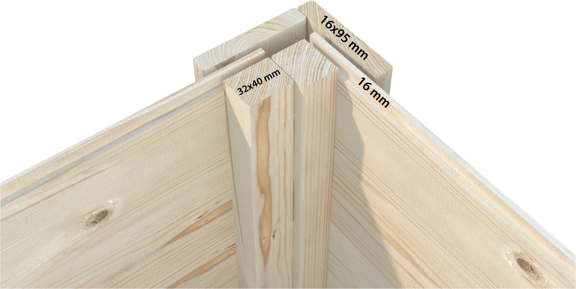 Palmako Spielhaus »Tom 3,8 m²« BxTxH: 258x224x224 cm