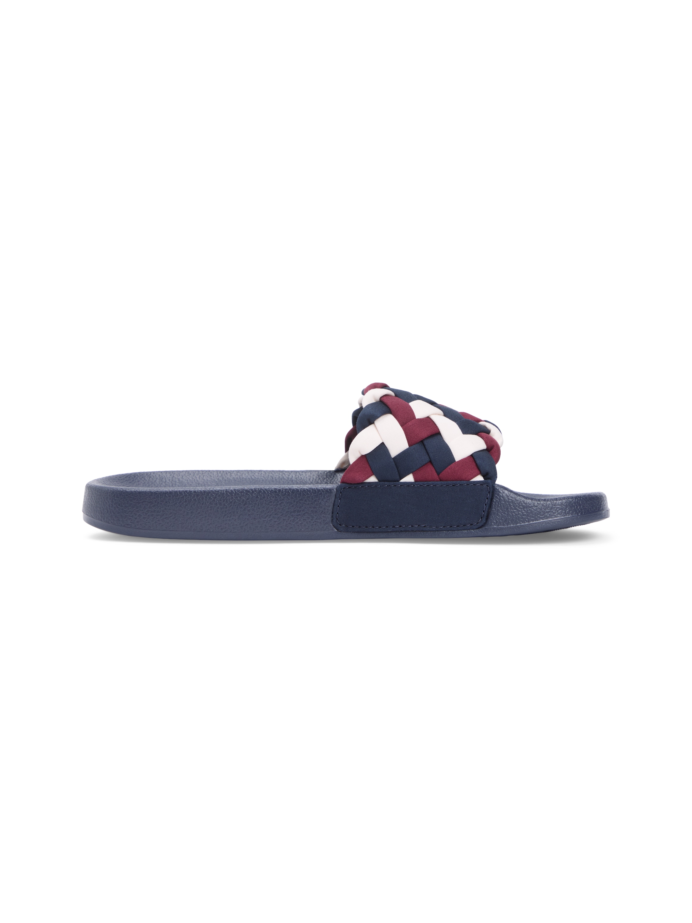 Tommy Hilfiger Pantolette »TH BRAIDED POOL SLIDE«  Plateau, Sommerschuh, Strandschuh mit geflochtener Bandage