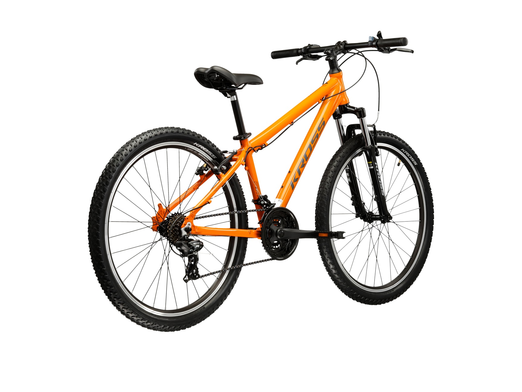 Kross Mountainbike »KROSS Mountainbike Hardtail 26" Hexagon 1.0 orange 21 Gänge« 21 Gang Shimano TOURNEY TY300 Schaltwerk Kettenschaltung