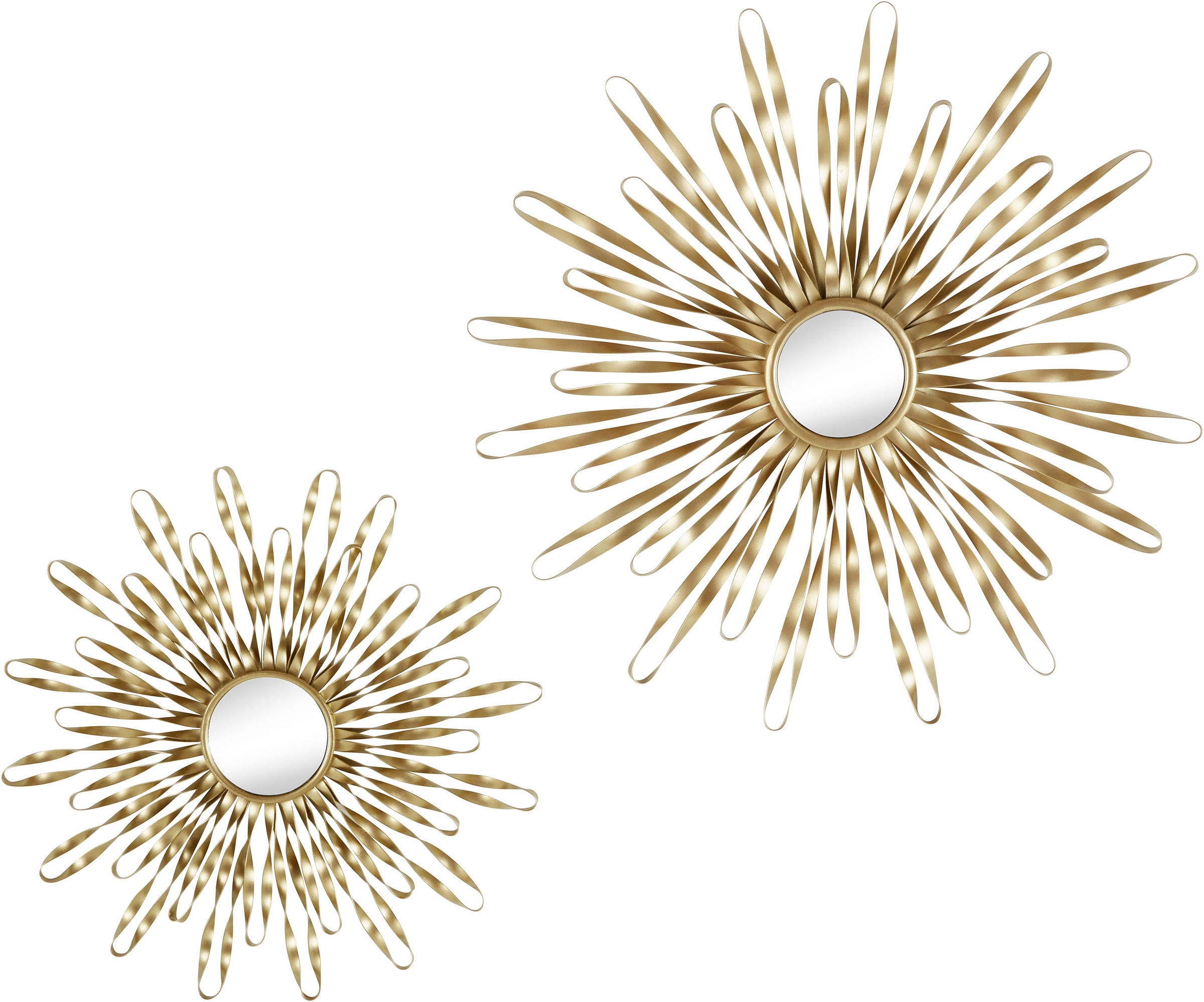 Leonique Wanddekoobjekt "Sonne, gold" Landhaus, Metall günstig online kaufen