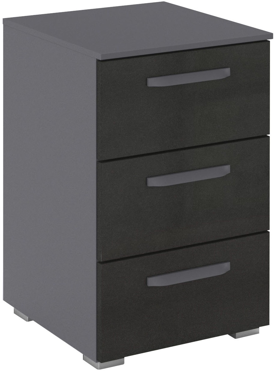 OTTO home "Nachttisch Nachtschrank Schubladen Sideboard Schubladenkommode OTELI" Breite 40 cm SOFT-CLOSE-FUNKTION, elegante Dekor- oder Hochglanzfront, mit 3 geräumigen Schubladen für viel Stauraum MADE IN GERMANY