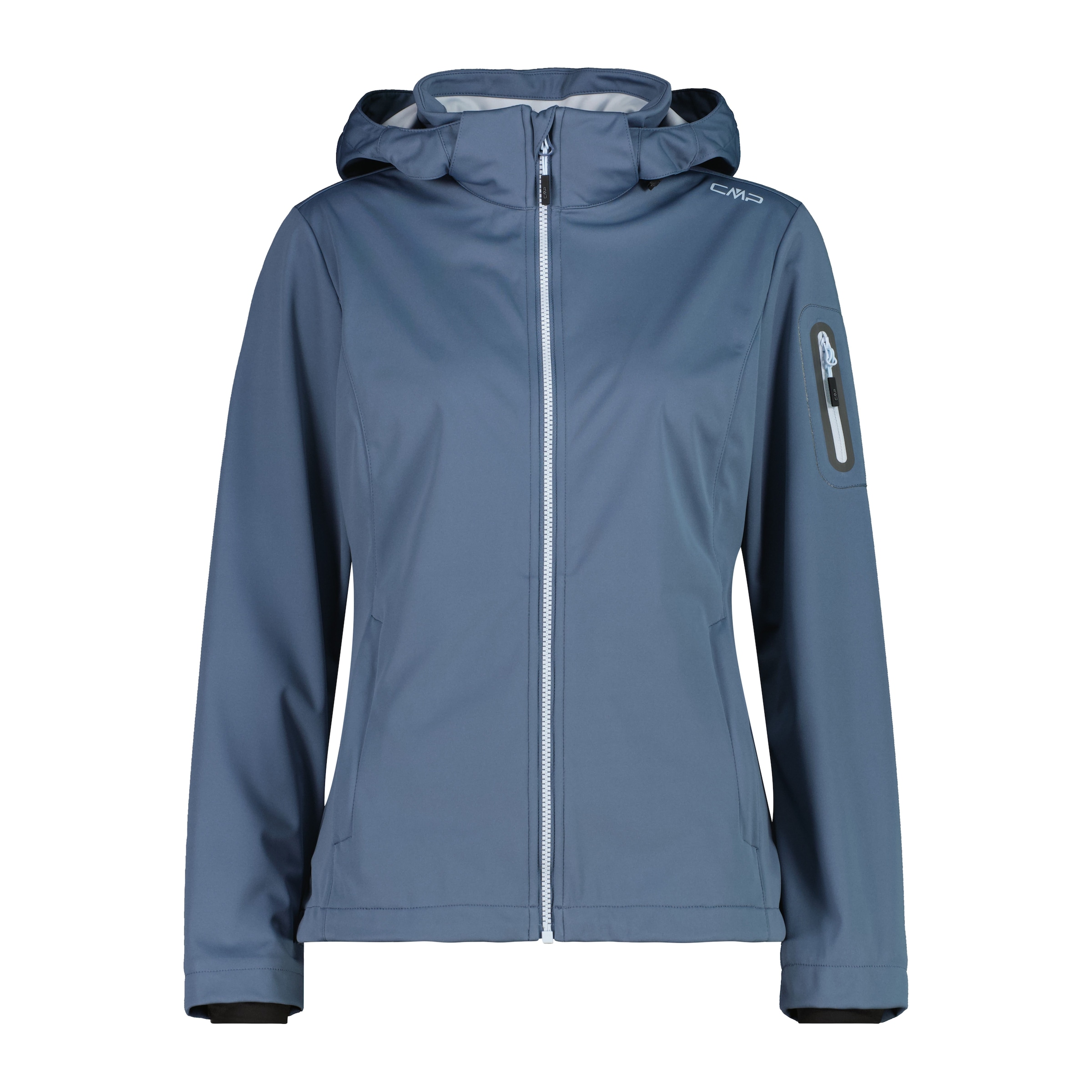 CMP Softshelljacke »WOMAN JACKET DET HOOD« mit Kapuze mit Kapuze, atmungsaktiv, windabweisend, wasserabweisend