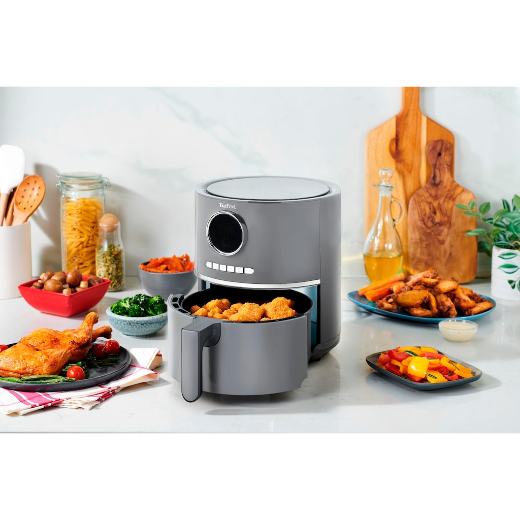 Tefal Heißluftfritteuse »EY111B Ultra Fry Digital«, 1400 W, 8 Programme, gesund, frittieren ohne Öl, 4,2 L, digitales Display