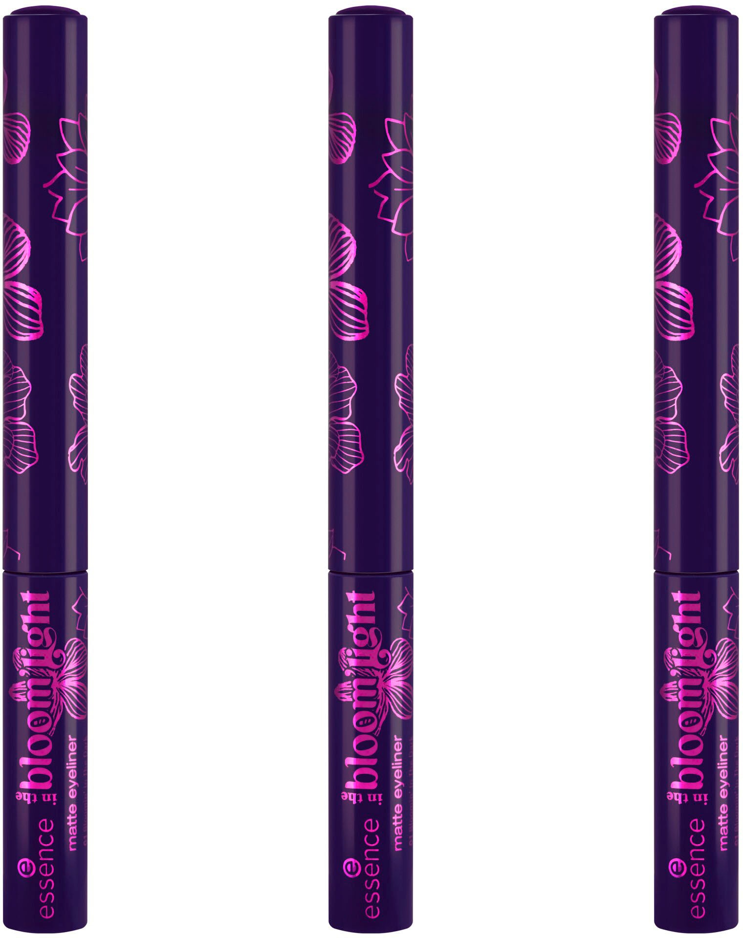 Eyeliner »in the bloom'light matte eyeliner«, (Packung, 3 tlg.)