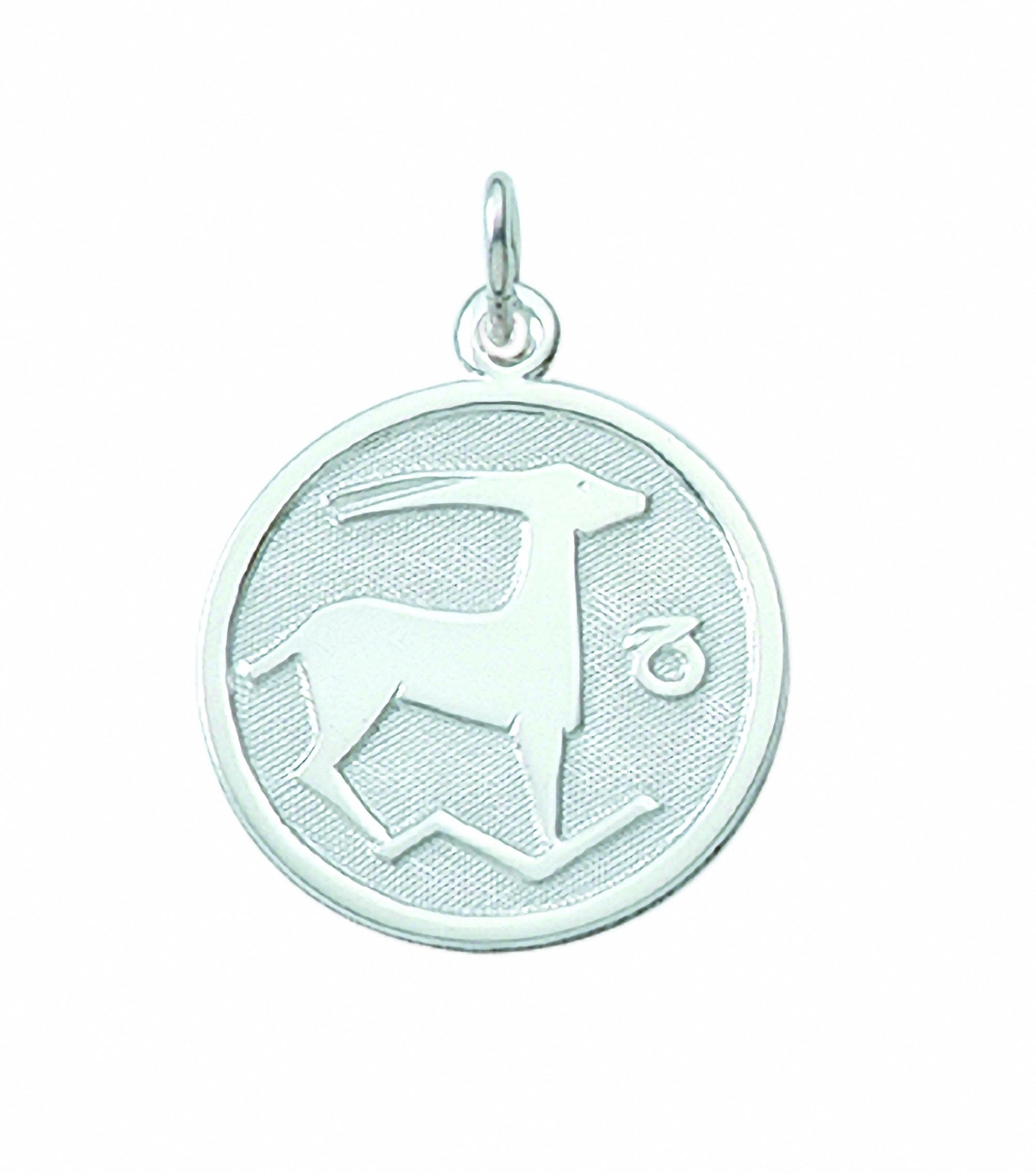 Adelia´s Kette mit Anhänger »925 Silber Sternzeichen Anhänger Steinbock Ø 15,7 mm«, Schmuckset - Set mit Halskette