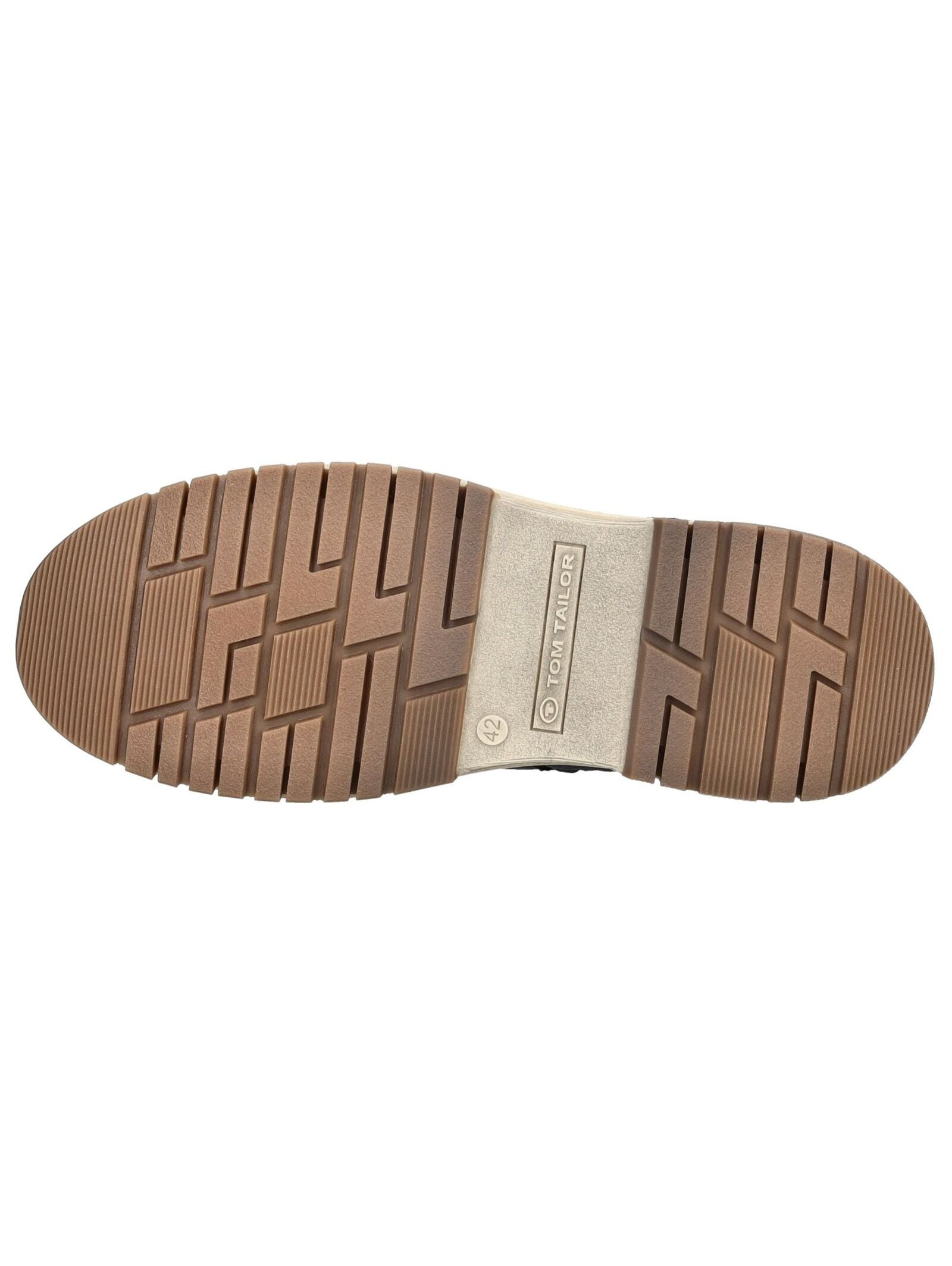 TOM TAILOR Schnürstiefelette »Tom Tailor Stiefelette Lederimitat/Textil«