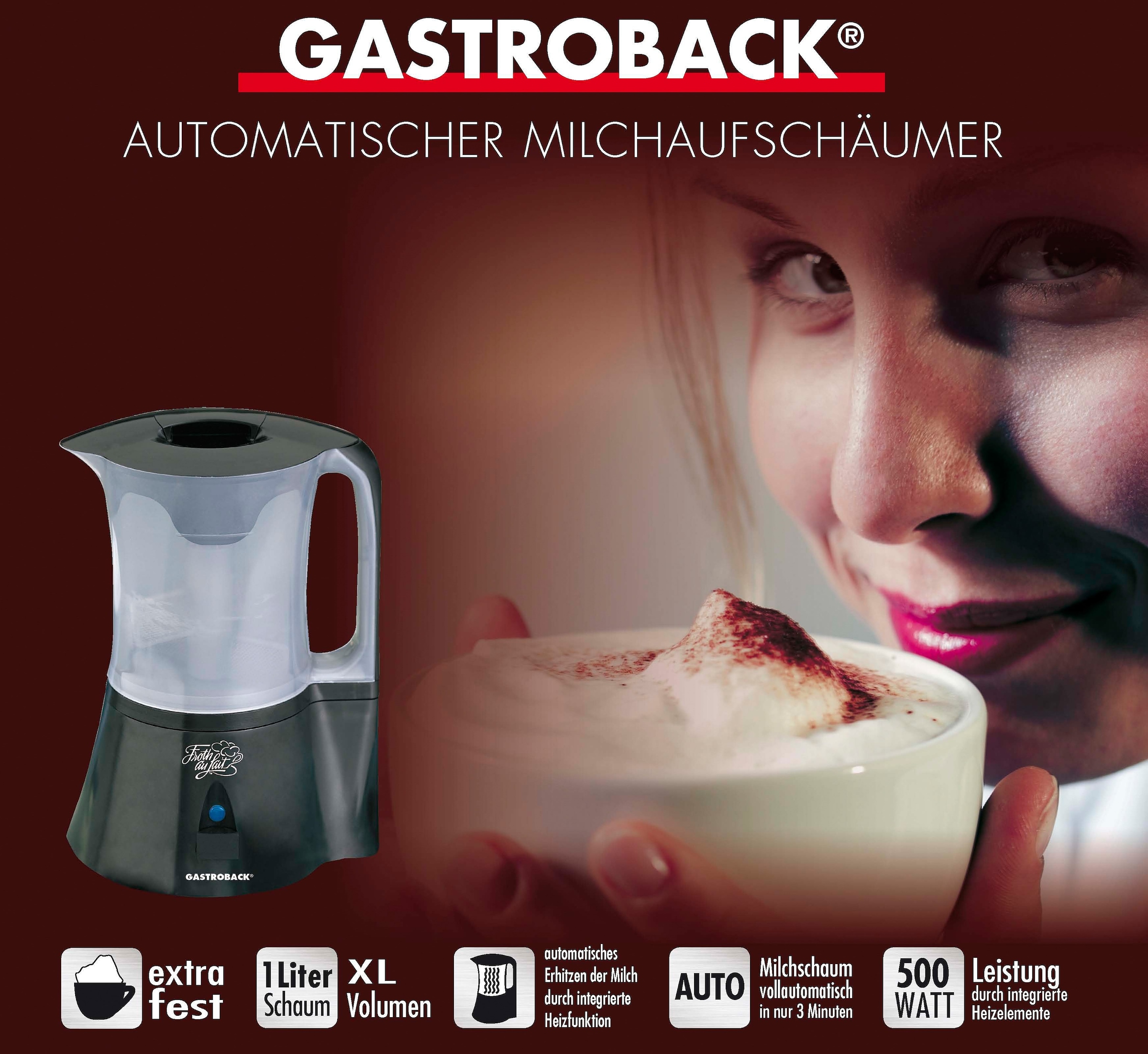Gastroback Milchaufschäumer »42410«, 500 W