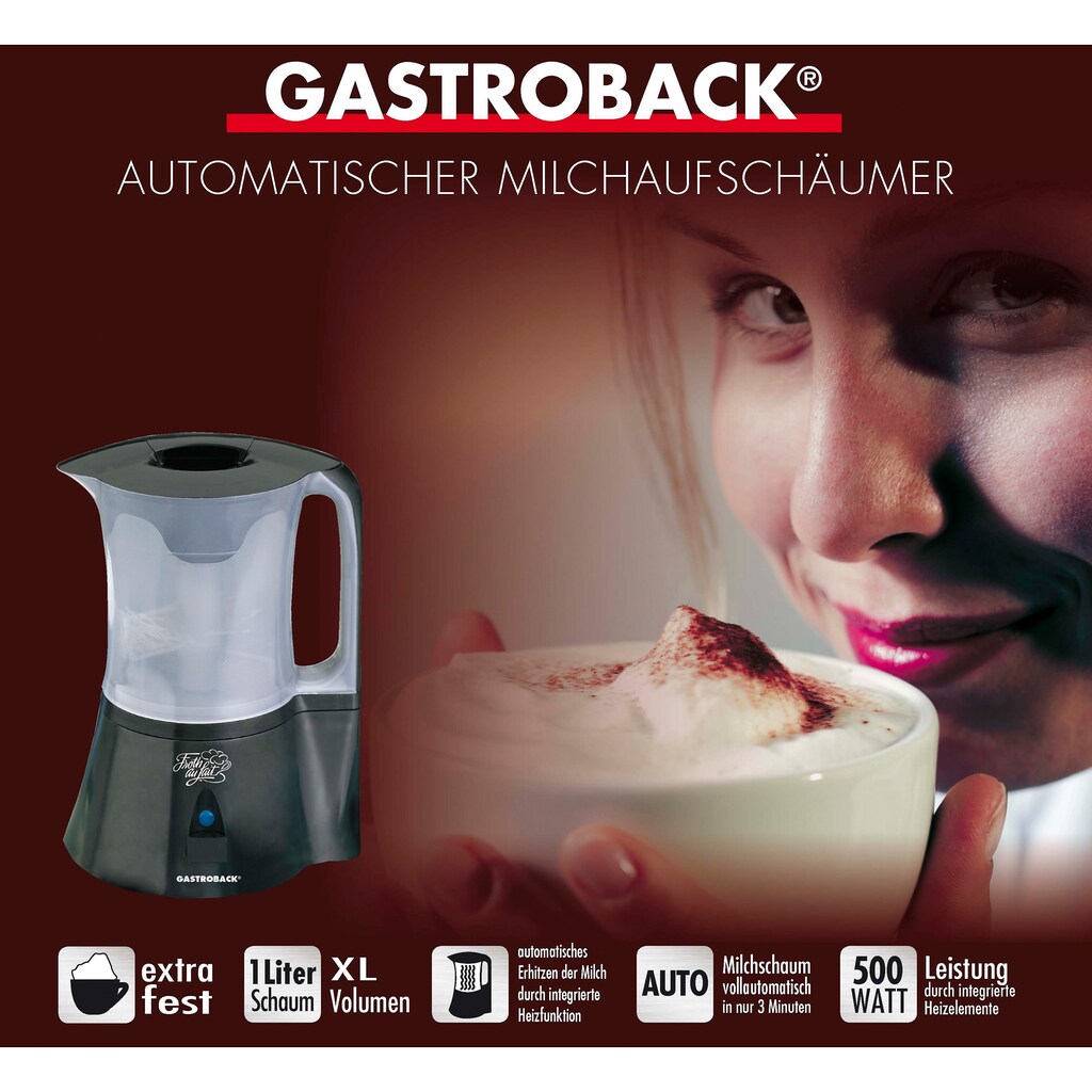 Gastroback Milchaufschäumer »42410«, 500 W