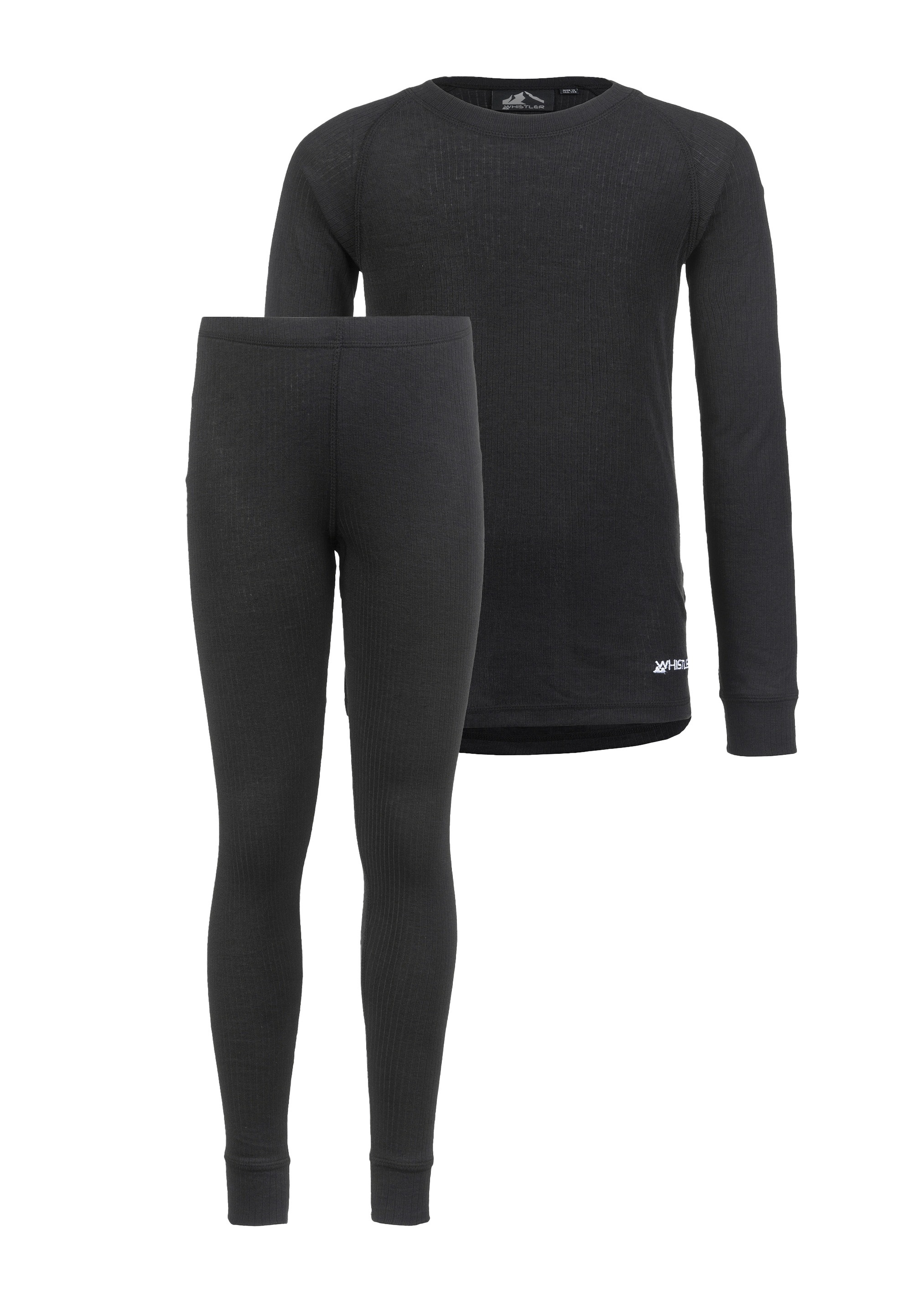 WHISTLER Funktionsshirt »Funktionswäsche-Set Oppdal« mit schlichtem Langarmshirt und Tights