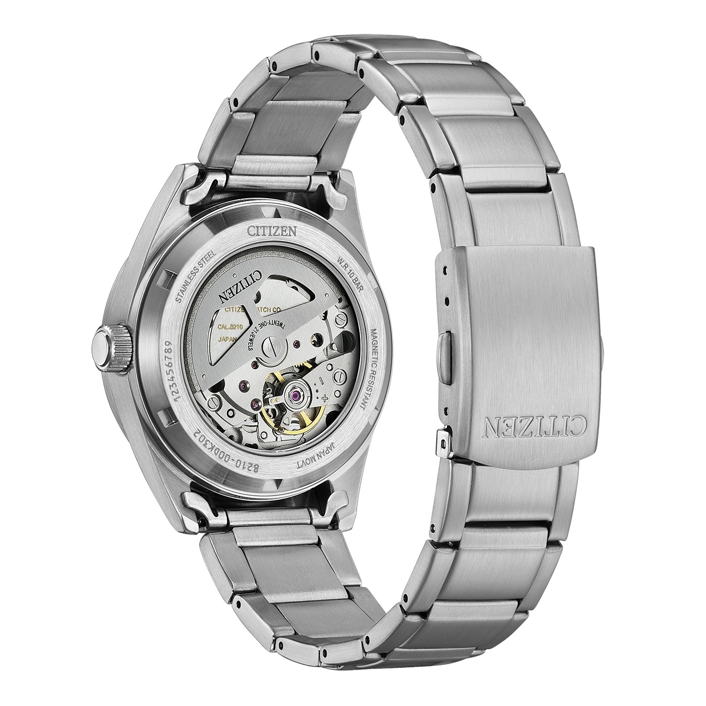Citizen 1100000002199 »Diver Looking Automatik Unisex size« Armbanduhr, Damenuhr, Herrenuhr, Edelstahlarmband, analog, Big Date