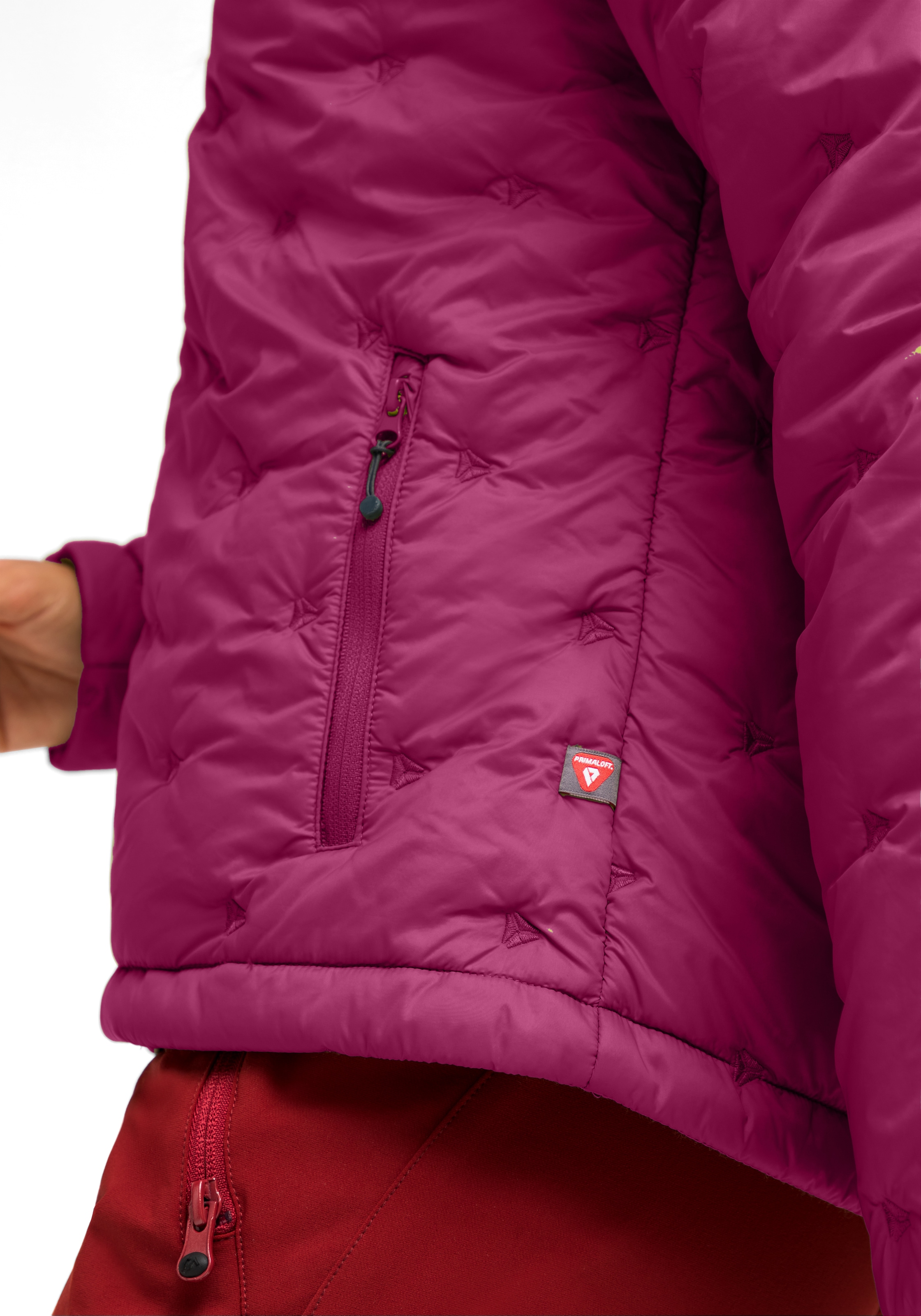 Maier Sports Funktionsjacke »Pampero W«, Sportliche PrimaLoft® Jacke mit partieller Steppung