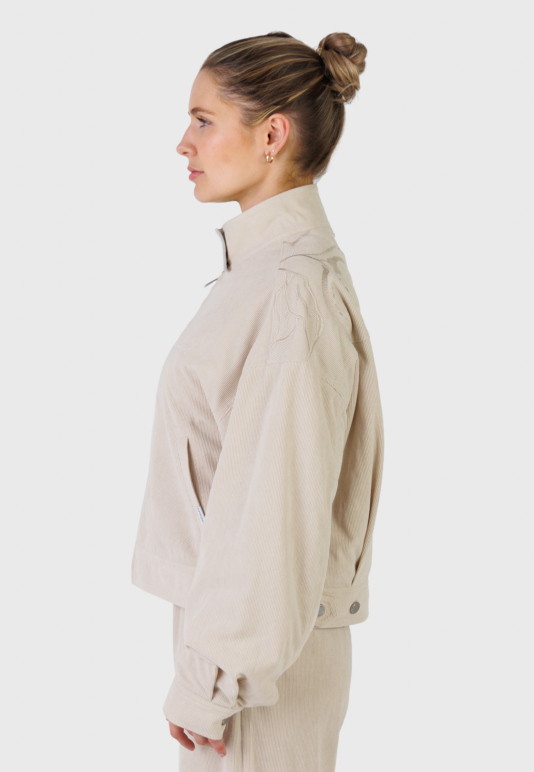 Kleinigkeit Outdoorjacke »Kleinigkeit Kim Cordashian Jacket« 1 Stk. tlg. ohne Kapuze