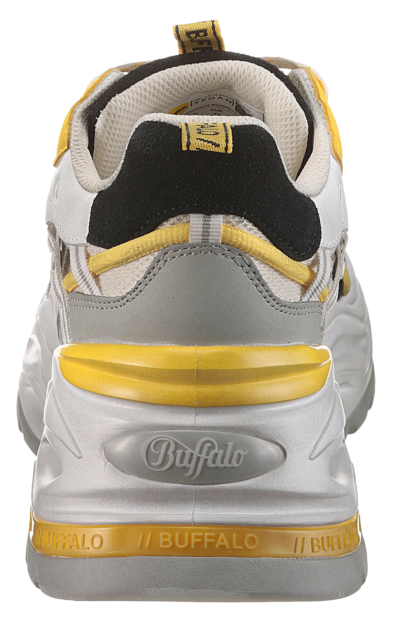 Buffalo Plateausneaker »TRIPLET HOLLOW«, Chunky Sneaker, Schnürschuh, Freizeitschuh mit Kontrastdetails