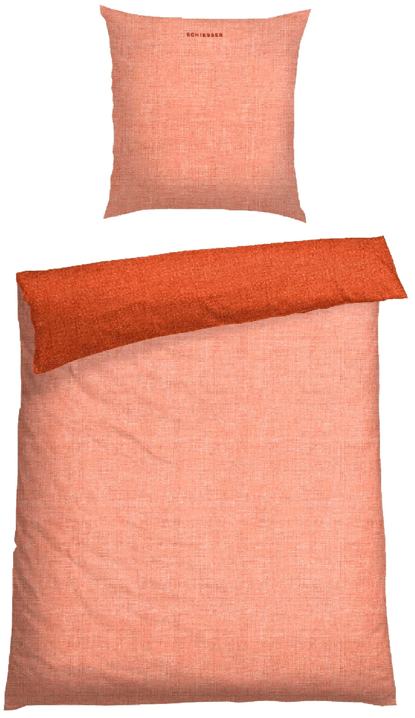 Schiesser "Doubleface aus weicher Baumwolle mit edlem Melangeeffekt" 2 Stk. günstig online kaufen