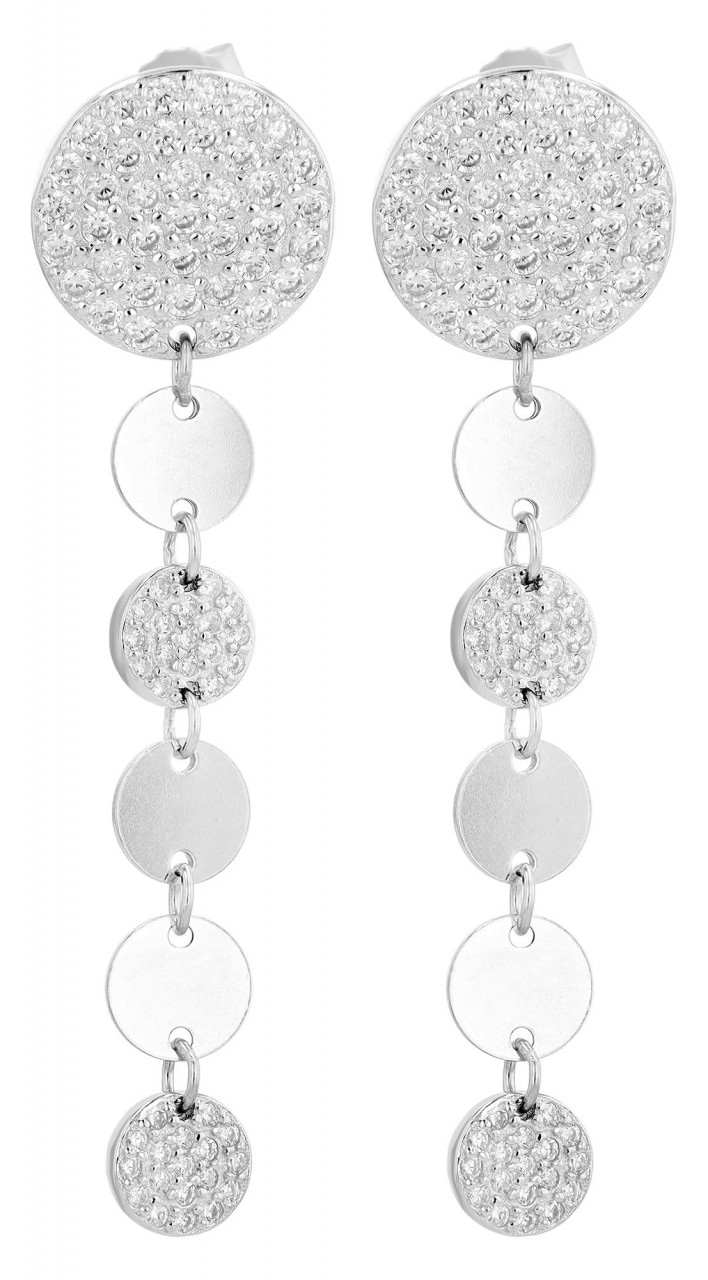 Adelia´s Paar Ohrhänger »Damen Ohrstecker aus 925 Sterling Silber und Zirkonia«