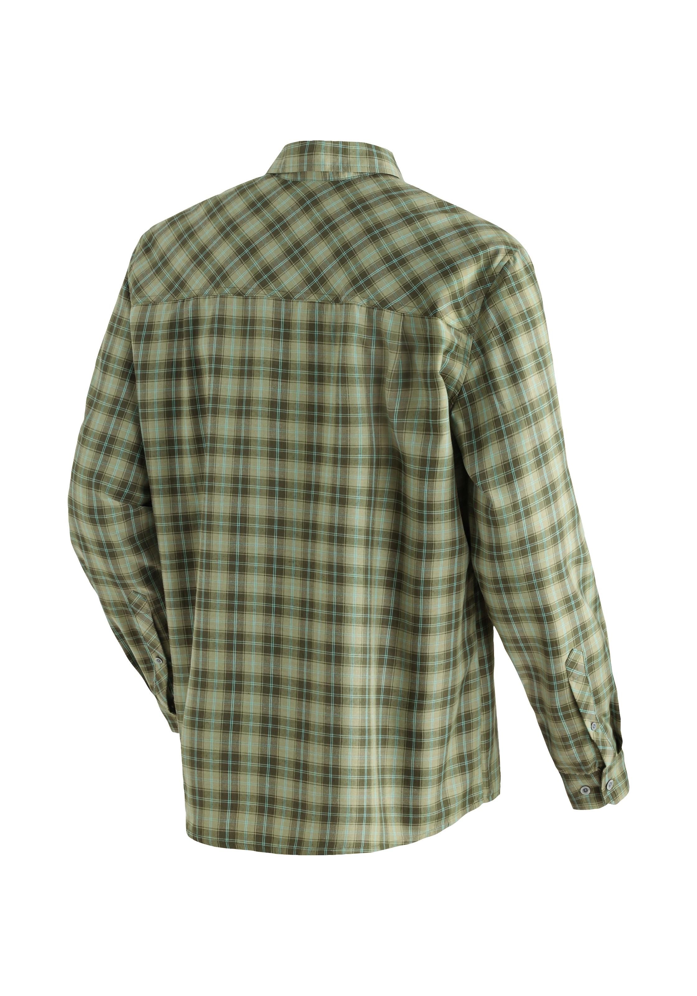Maier Sports Funktionshemd »Claas«, Herren Hemd, langarm Karohemd für Outdoor und Freizeit