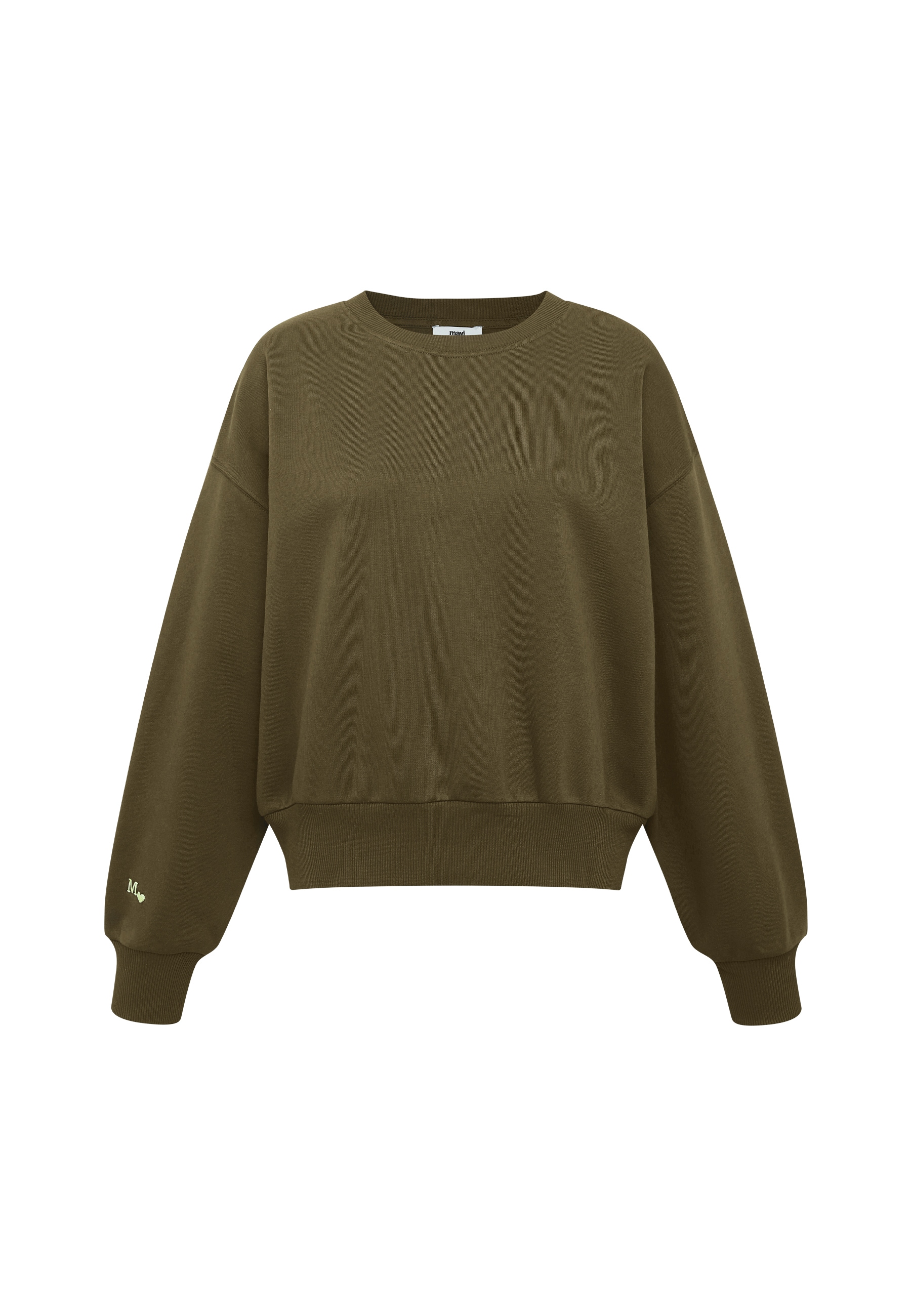 Mavi Rundhalspullover »CREW NECK SWEATSHIRT« Sweatshirt cropped