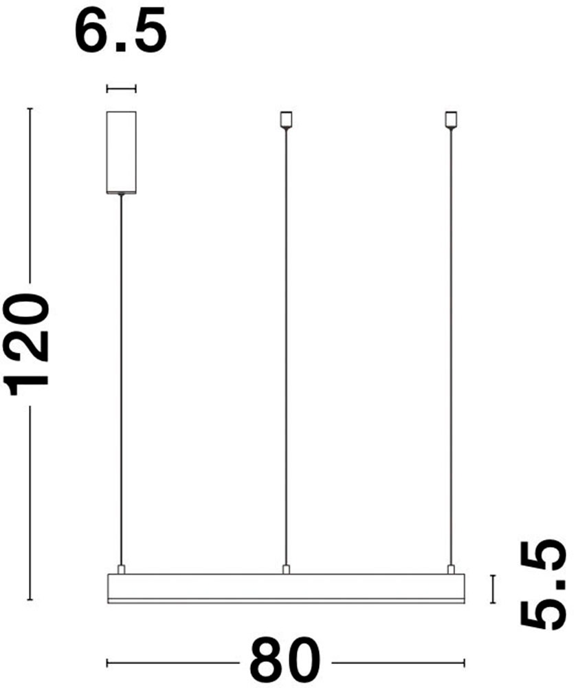 Nova Luce LED-Hängeleuchte »MOTIF«, 1 flammig, Dimmbar; Höhenverstellbar; Mit Leuchtmittel